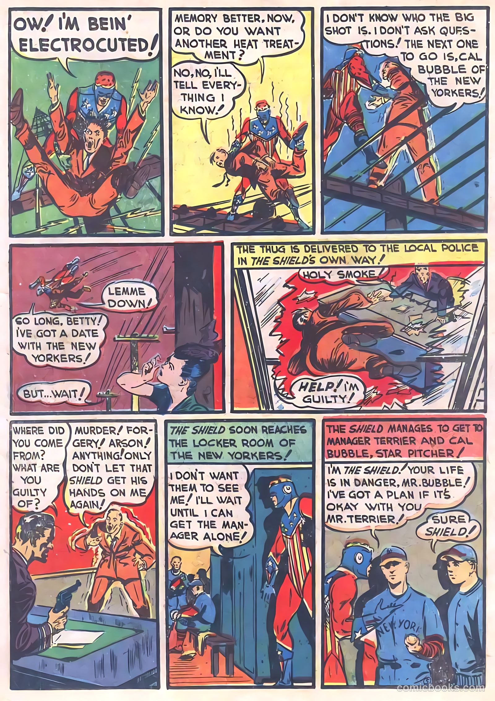 Pep Comics #7 (1940) — page 7 of 68