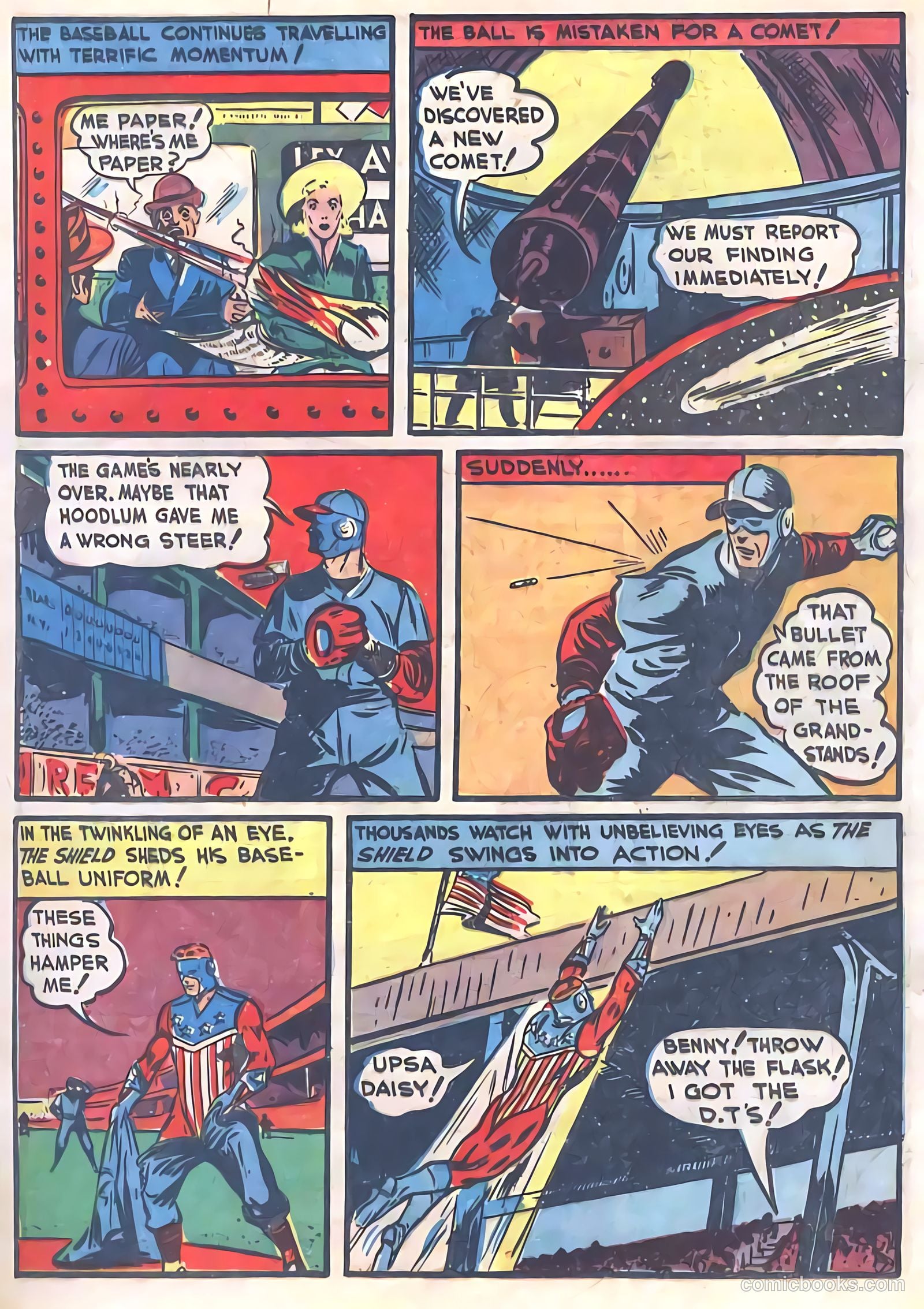 Pep Comics #7 (1940) — page 9 of 68