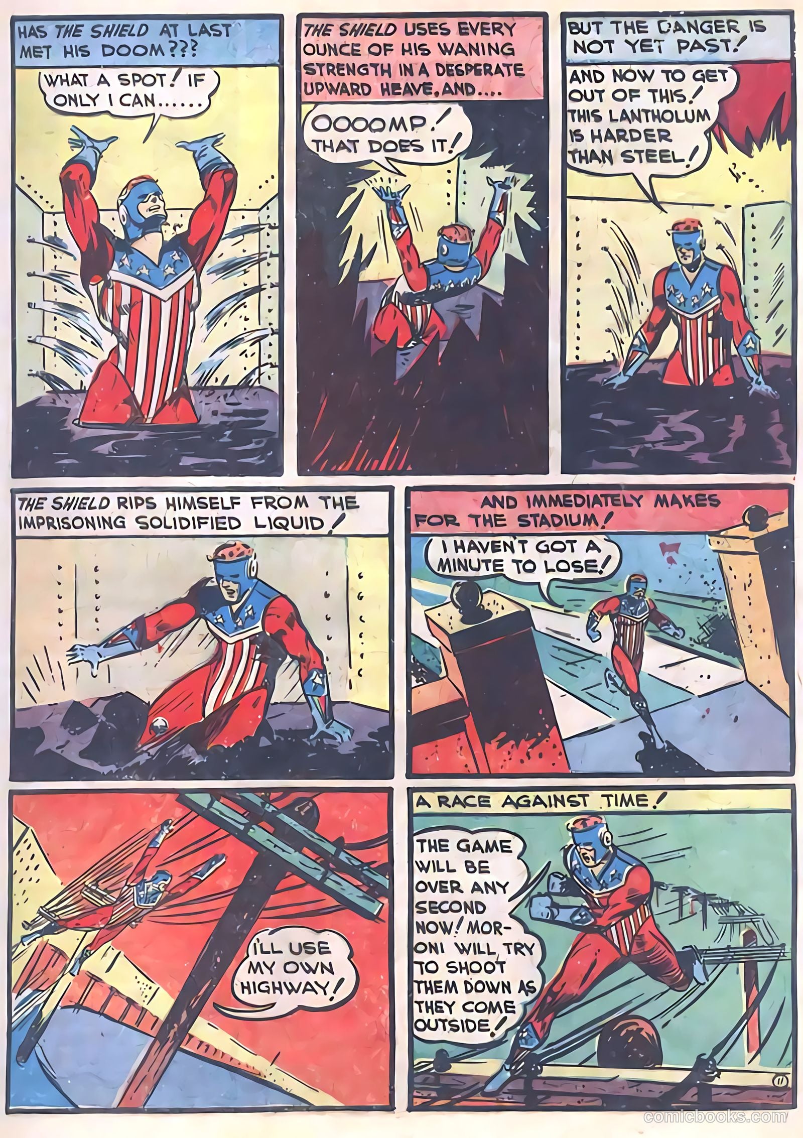 Pep Comics #7 (1940) — page 13 of 68