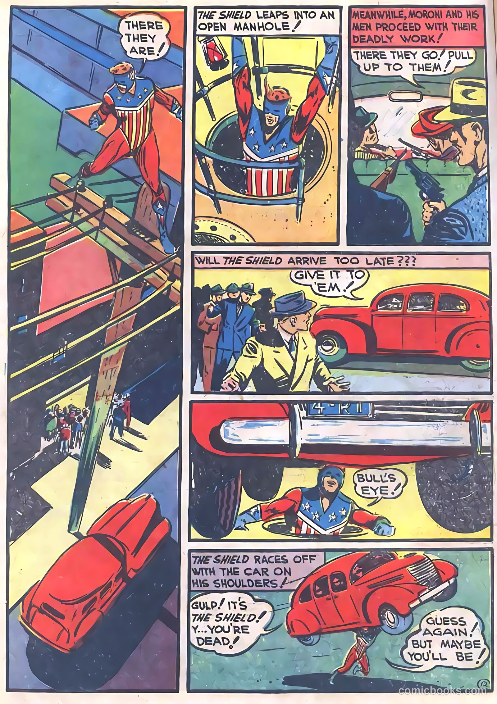 Pep Comics #7 (1940) — page 14 of 68