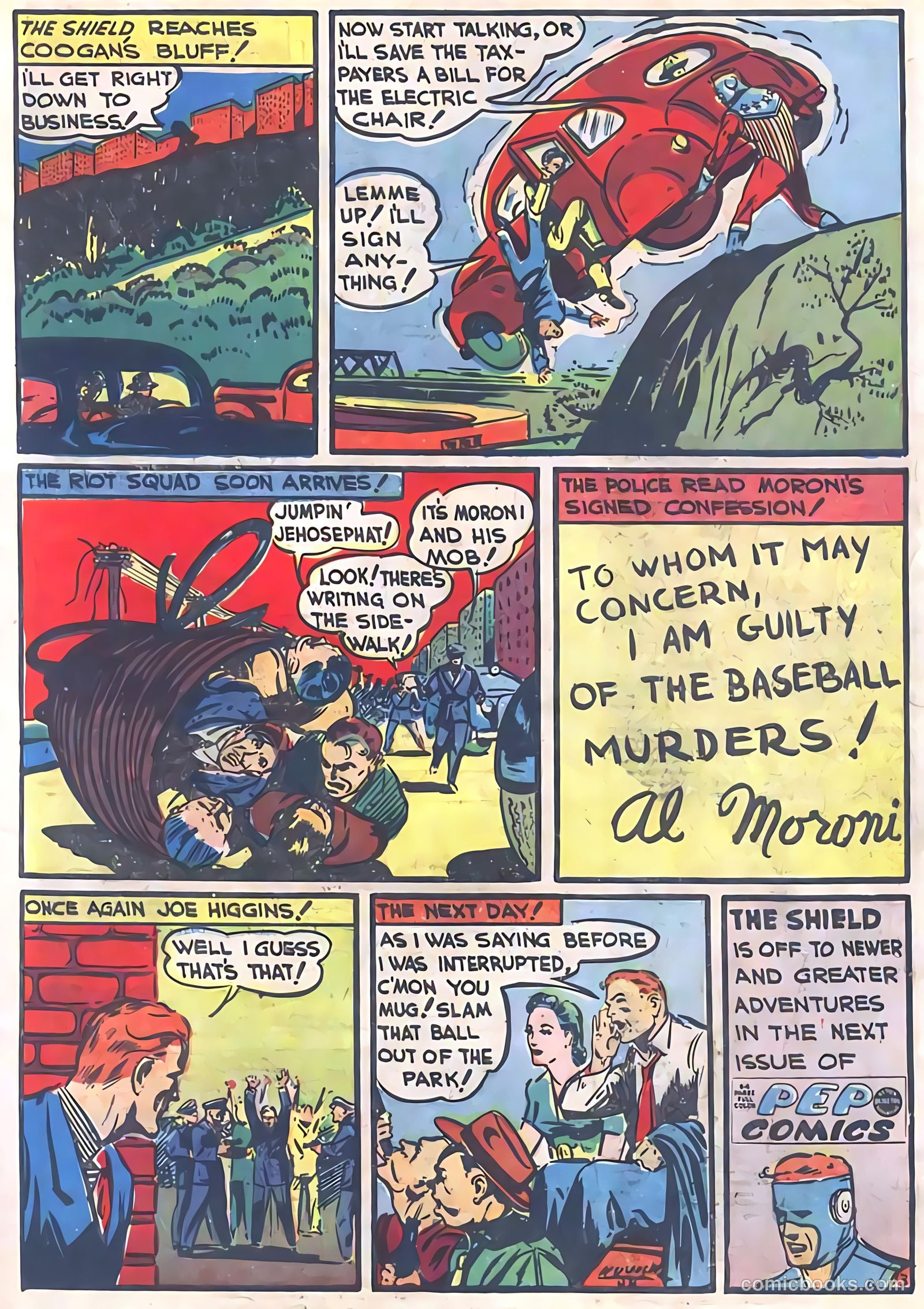 Pep Comics #7 (1940) — page 15 of 68