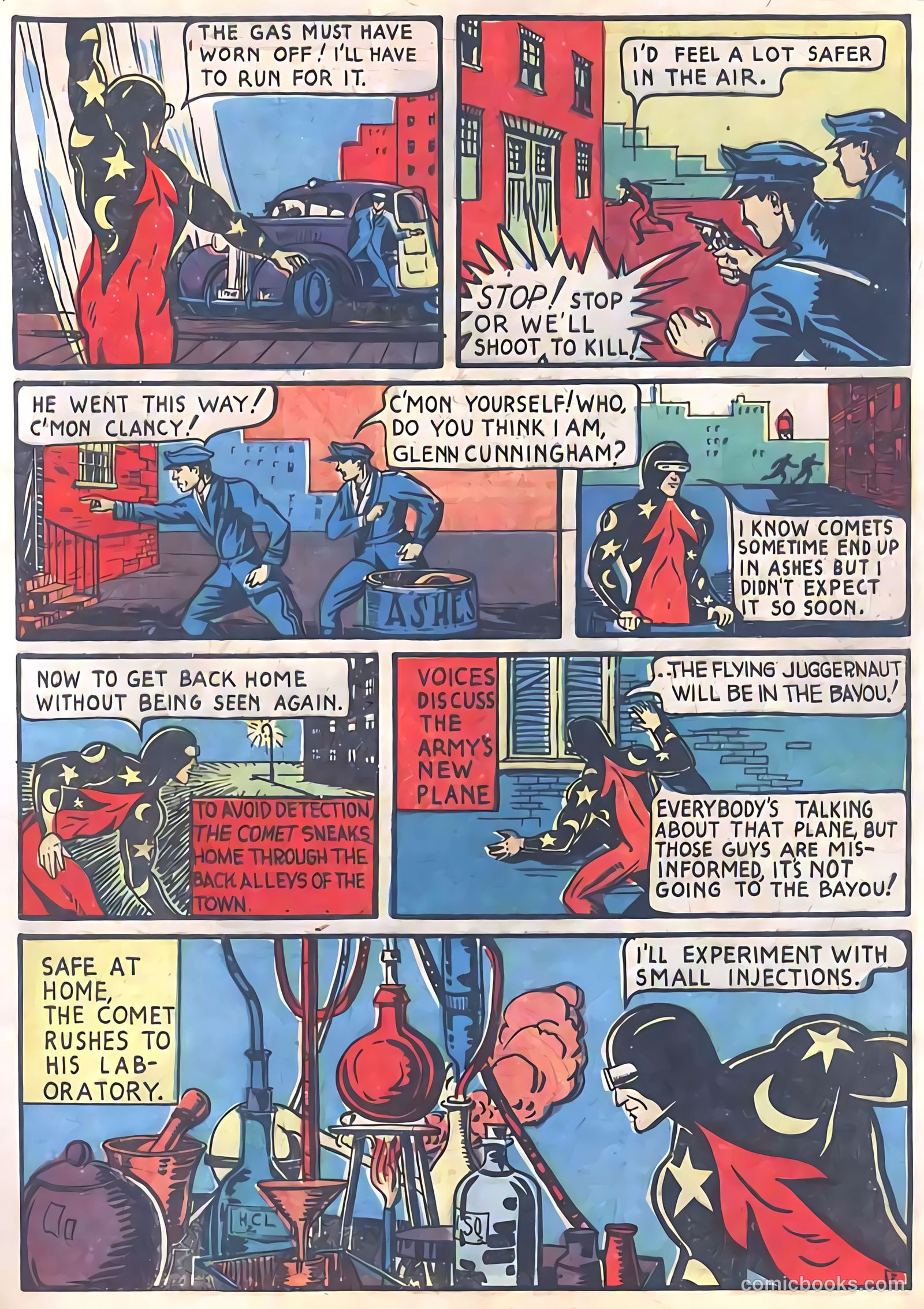 Pep Comics #7 (1940) — page 17 of 68