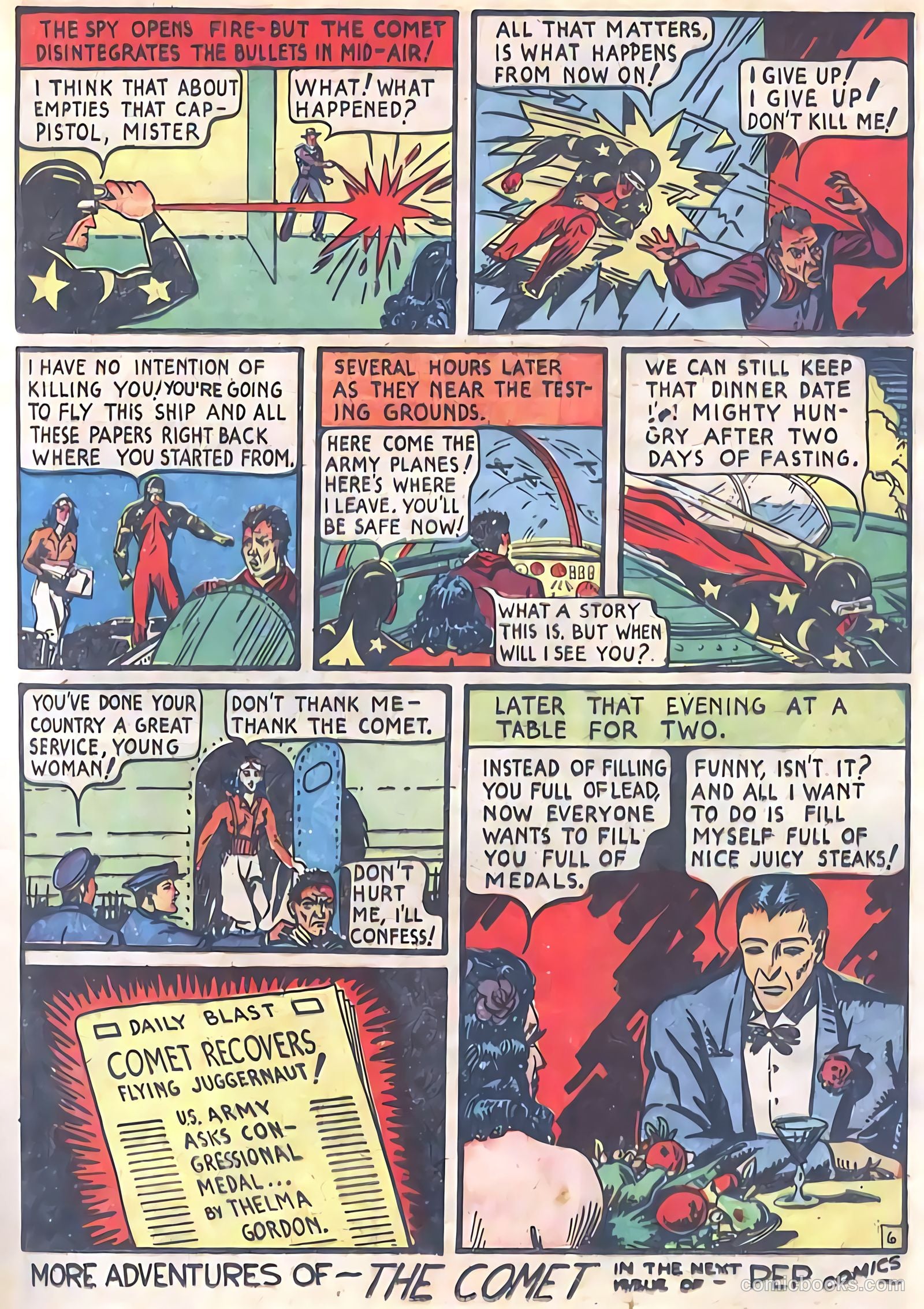 Pep Comics #7 (1940) — page 21 of 68