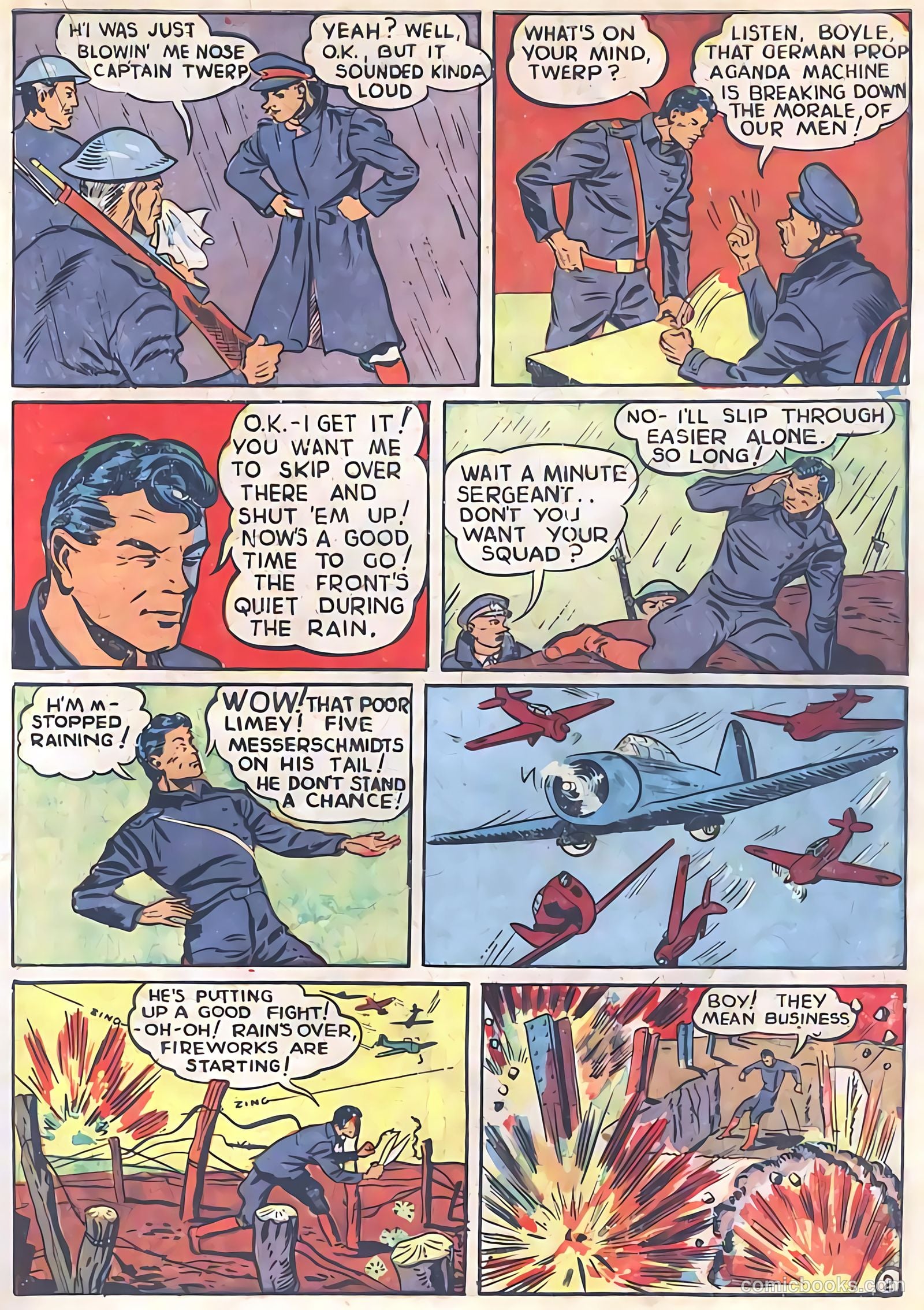 Pep Comics #7 (1940) — page 35 of 68