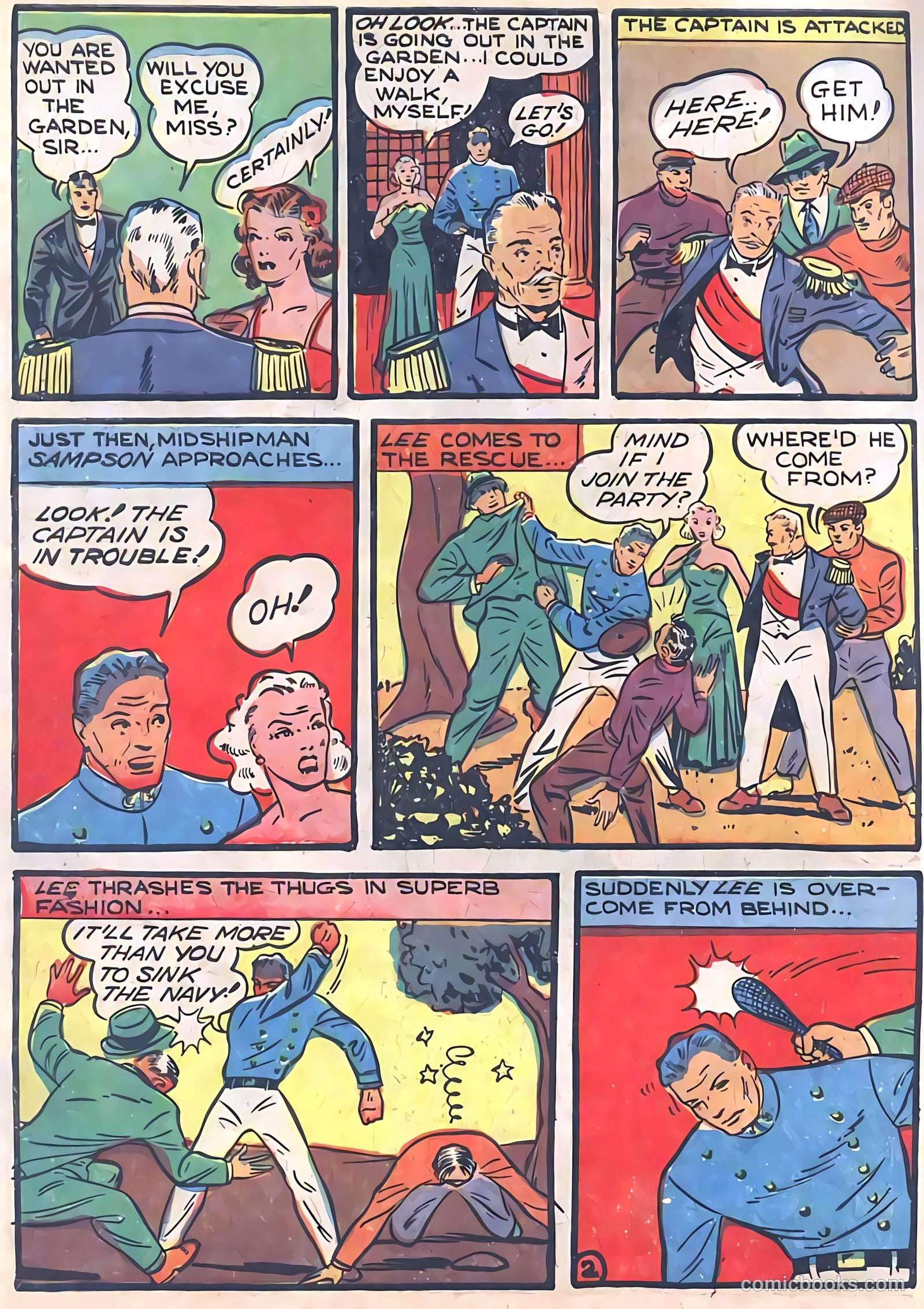 Pep Comics #7 (1940) — page 42 of 68