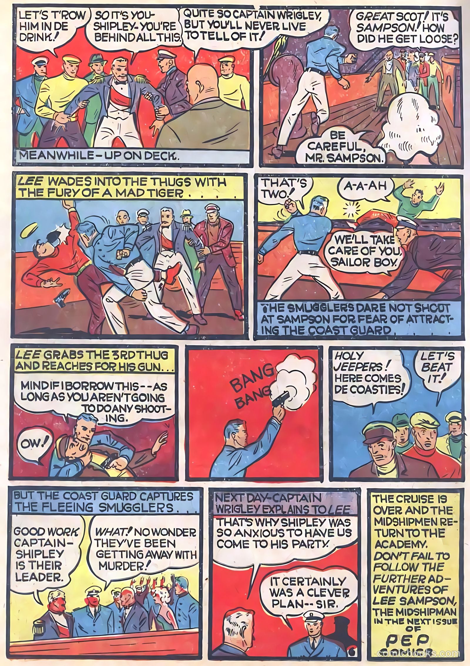Pep Comics #7 (1940) — page 46 of 68