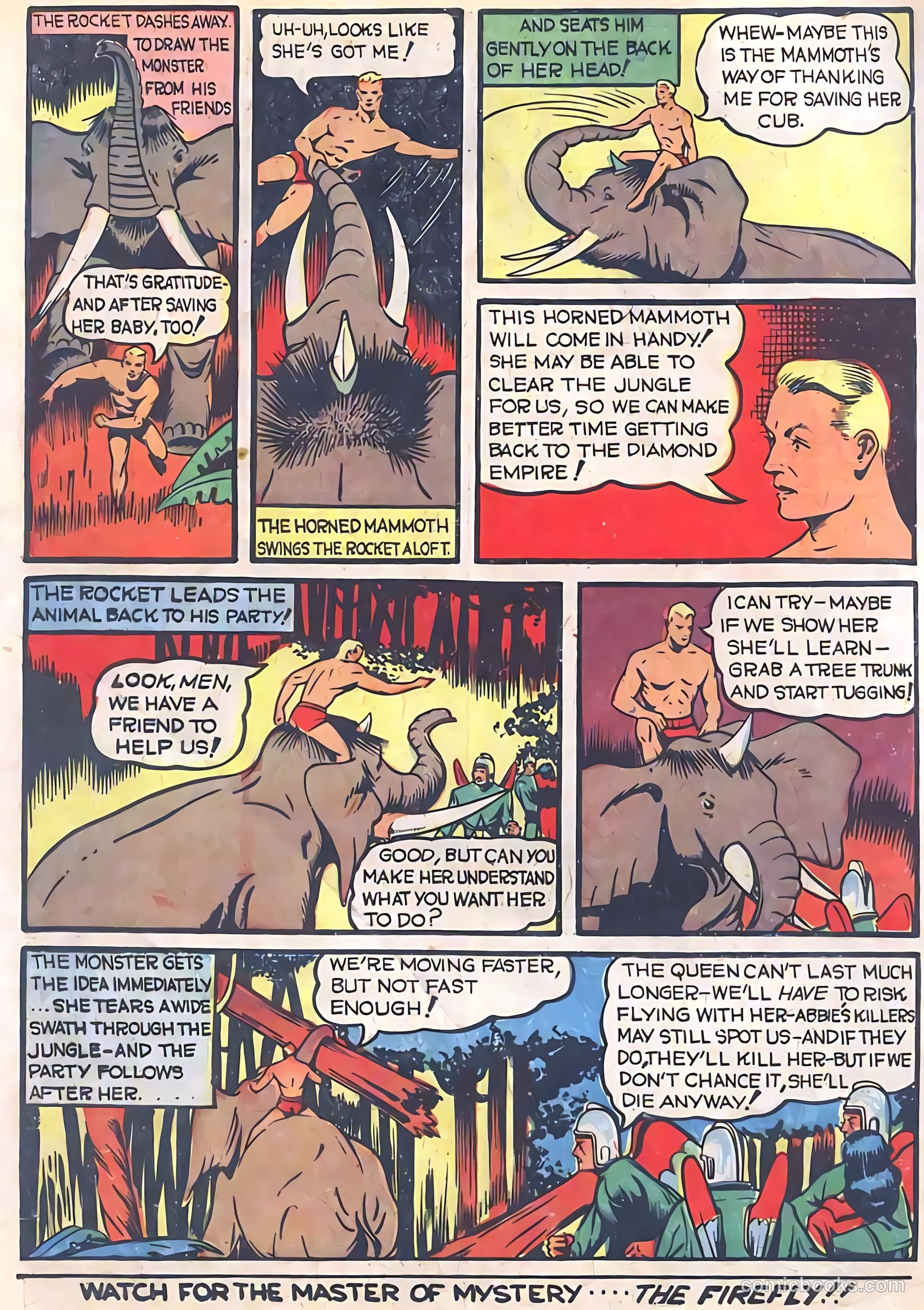 Pep Comics #7 (1940) — page 50 of 68