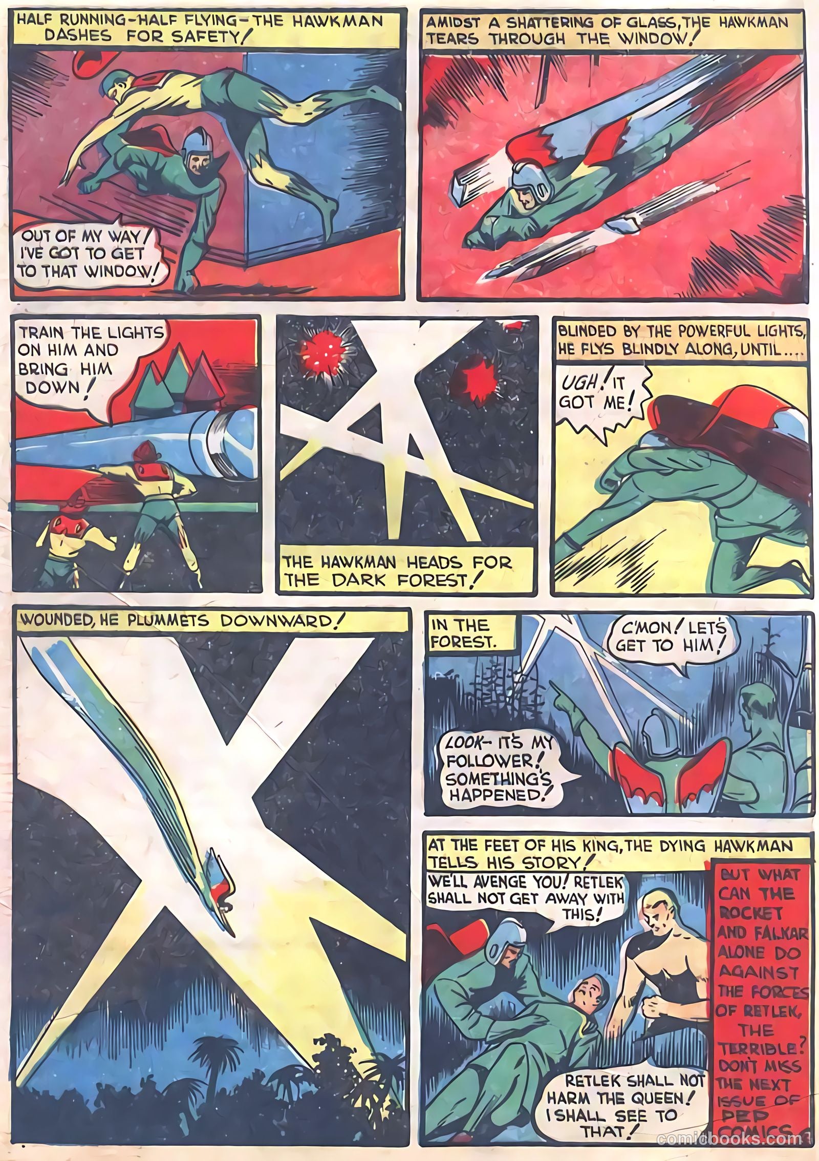 Pep Comics #7 (1940) — page 52 of 68