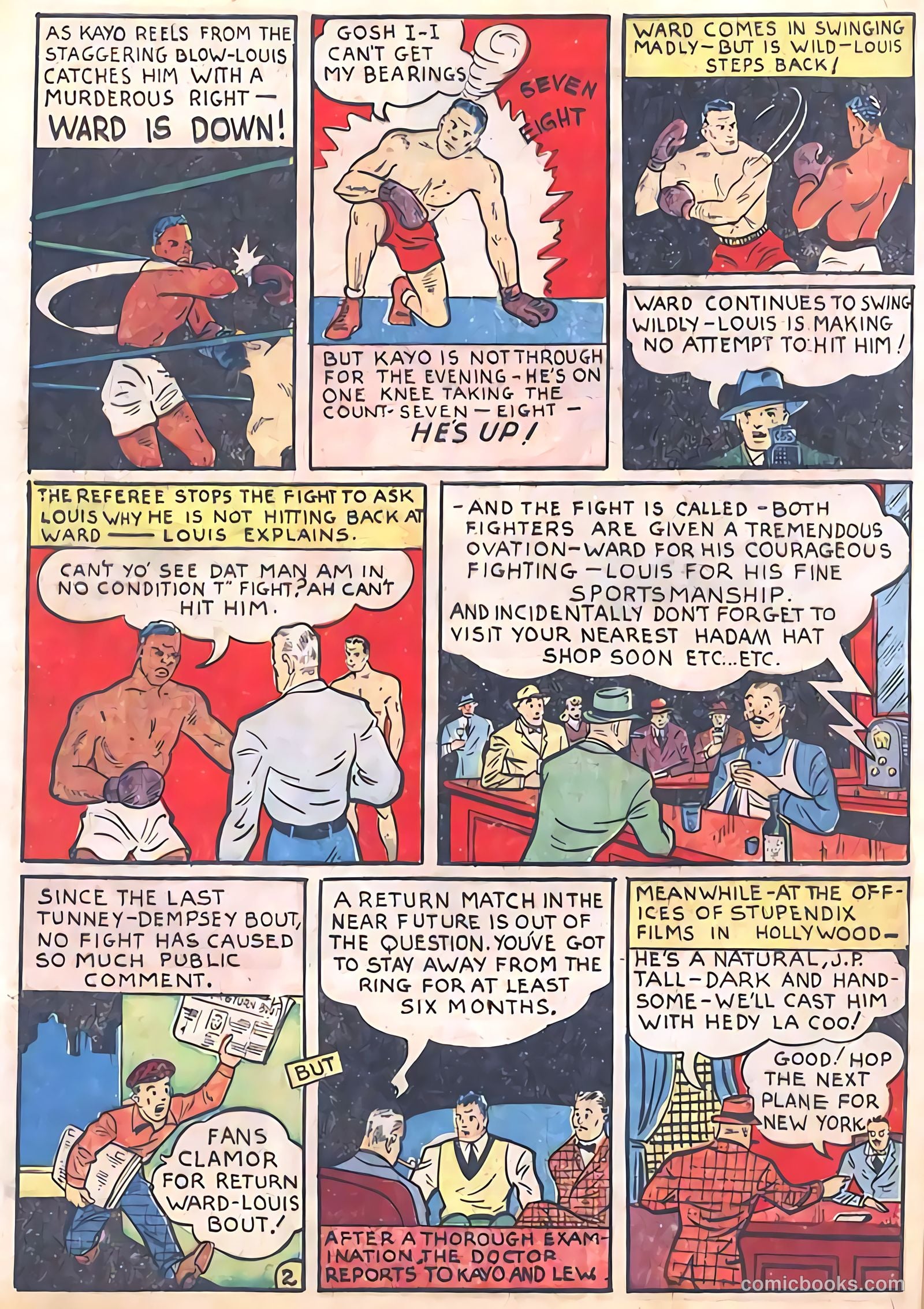 Pep Comics #7 (1940) — page 56 of 68