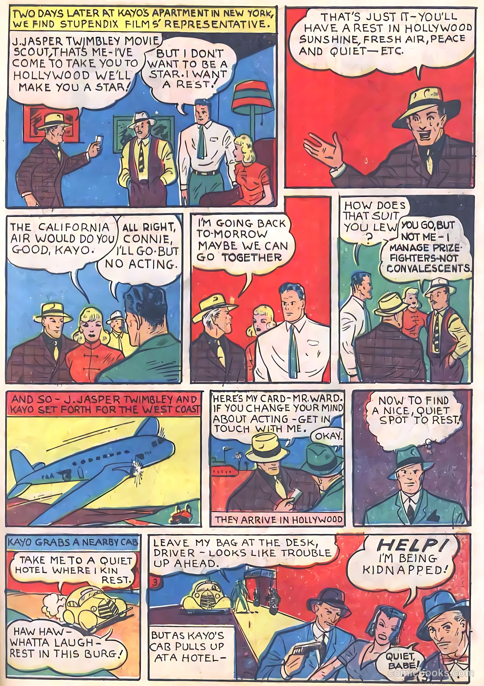 Pep Comics #7 (1940) — page 57 of 68