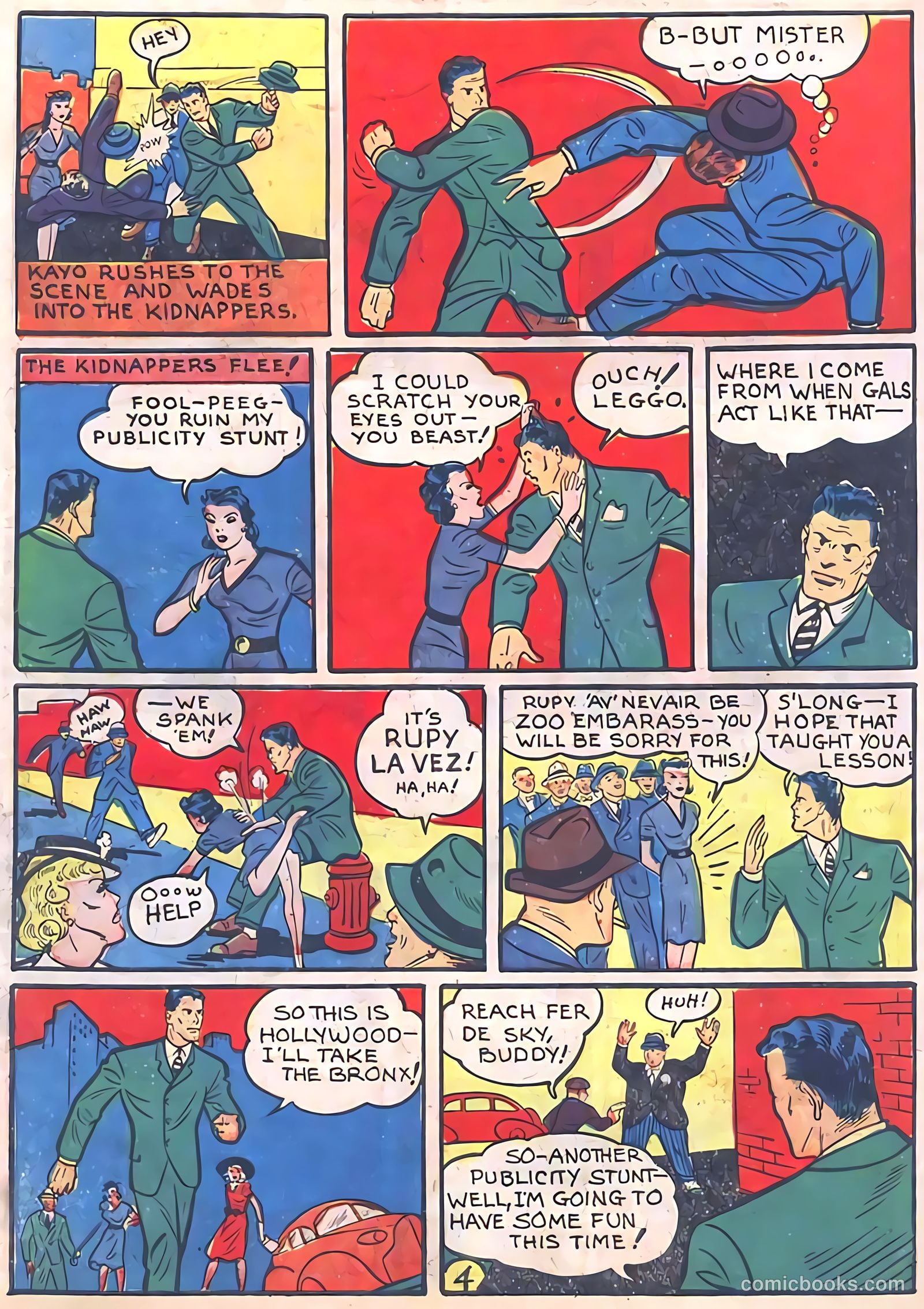 Pep Comics #7 (1940) — page 58 of 68