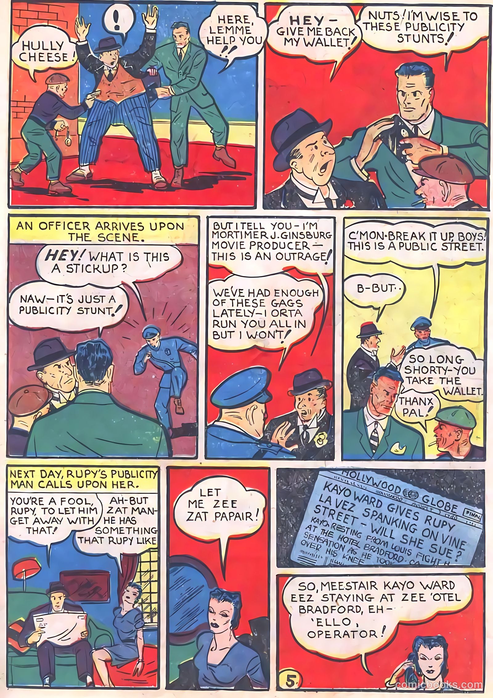 Pep Comics #7 (1940) — page 59 of 68