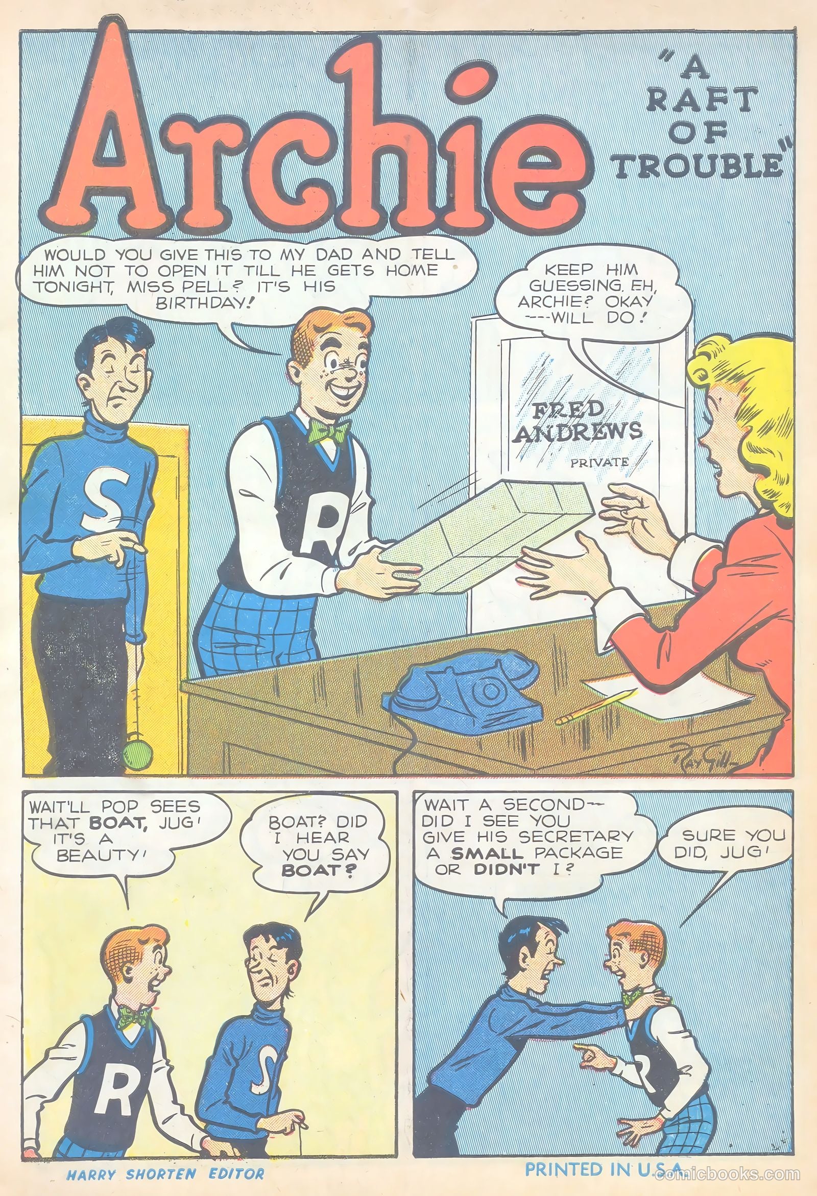 Pep Comics #70 (1948) — page 3 of 52