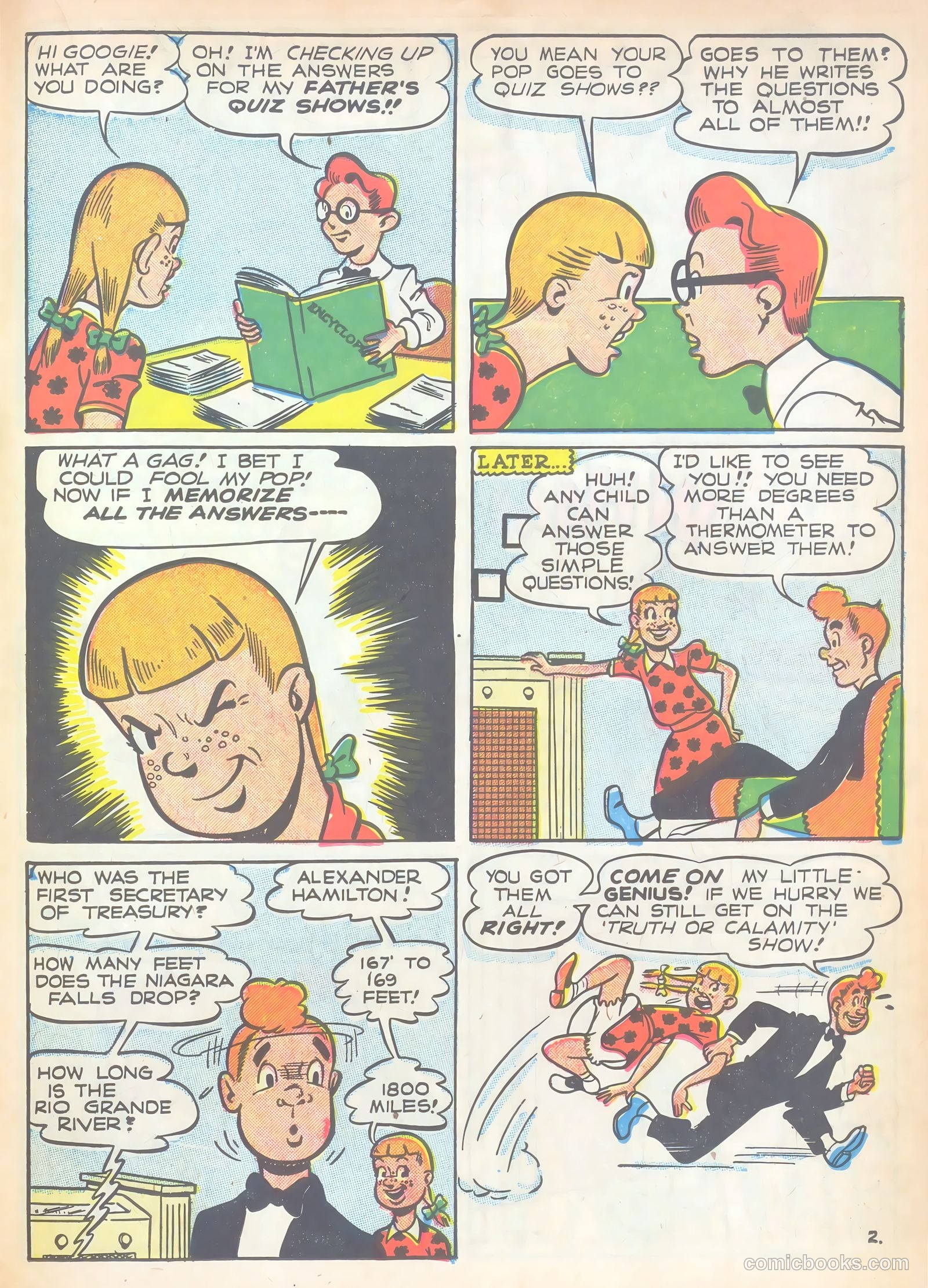 Pep Comics #70 (1948) — page 35 of 52