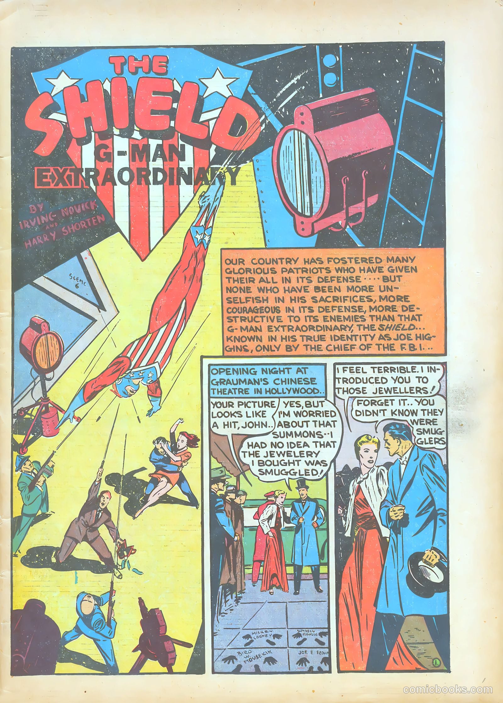 Pep Comics #8 (1940) — page 3 of 68