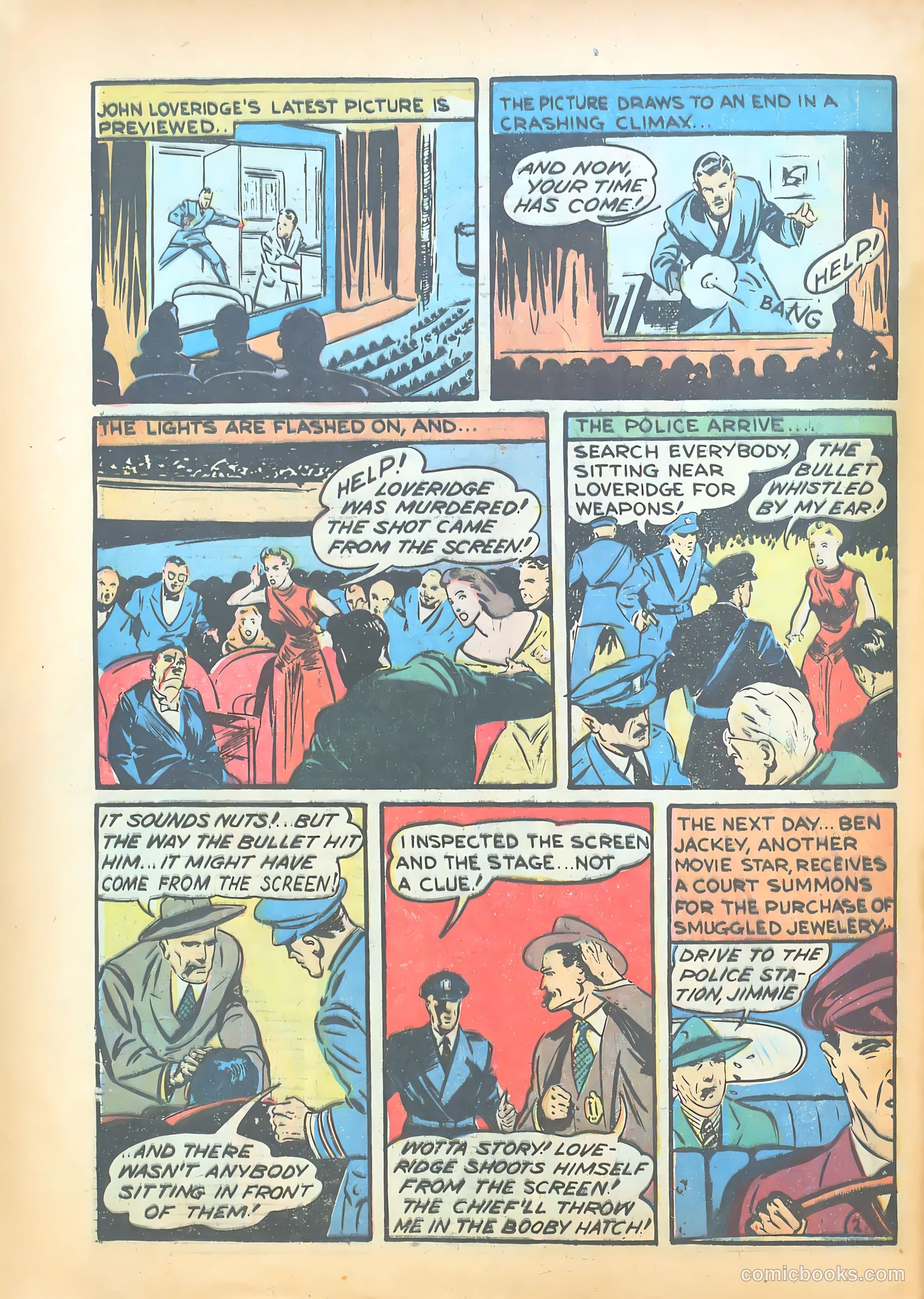 Pep Comics #8 (1940) — page 4 of 68