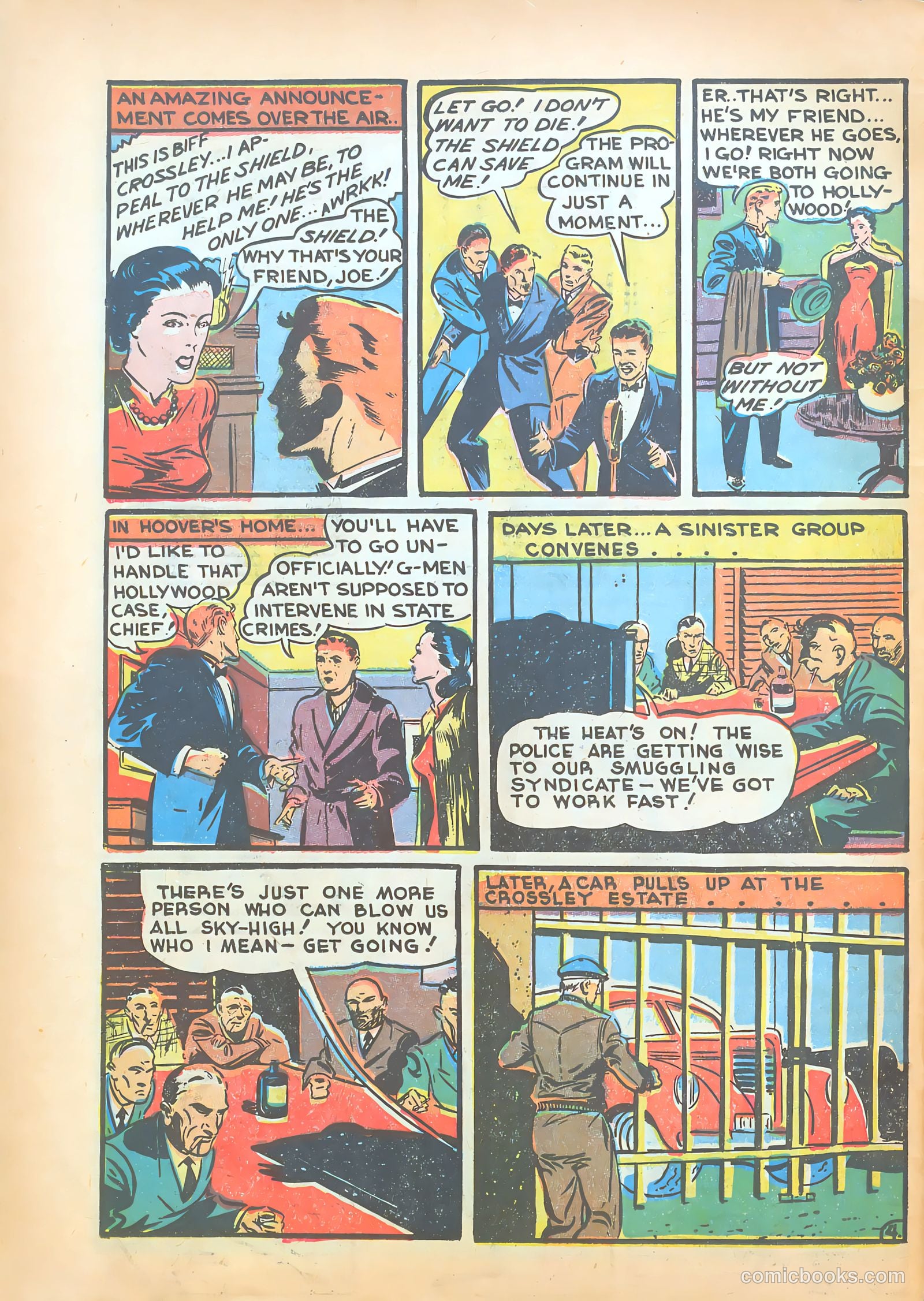 Pep Comics #8 (1940) — page 6 of 68