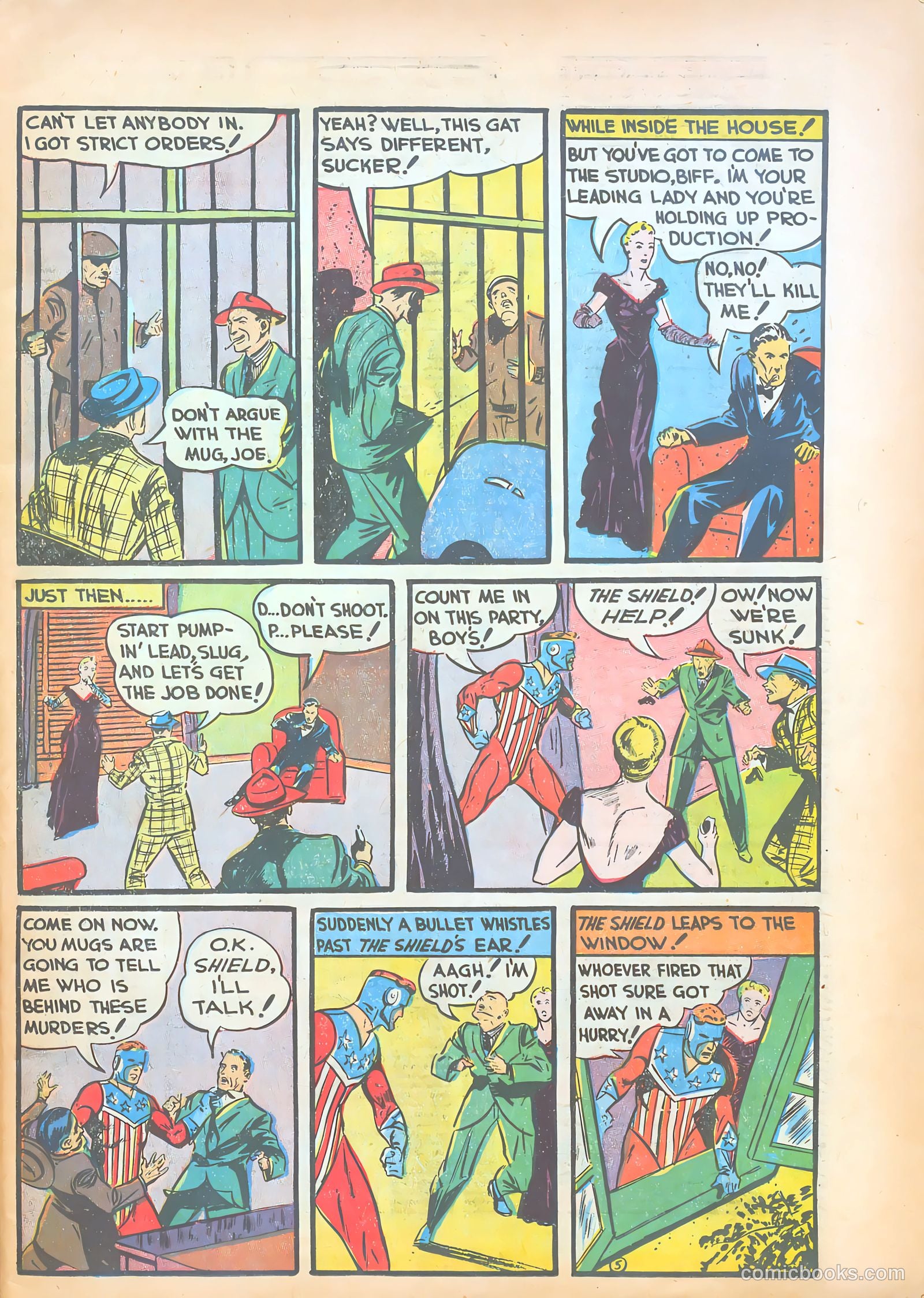 Pep Comics #8 (1940) — page 7 of 68