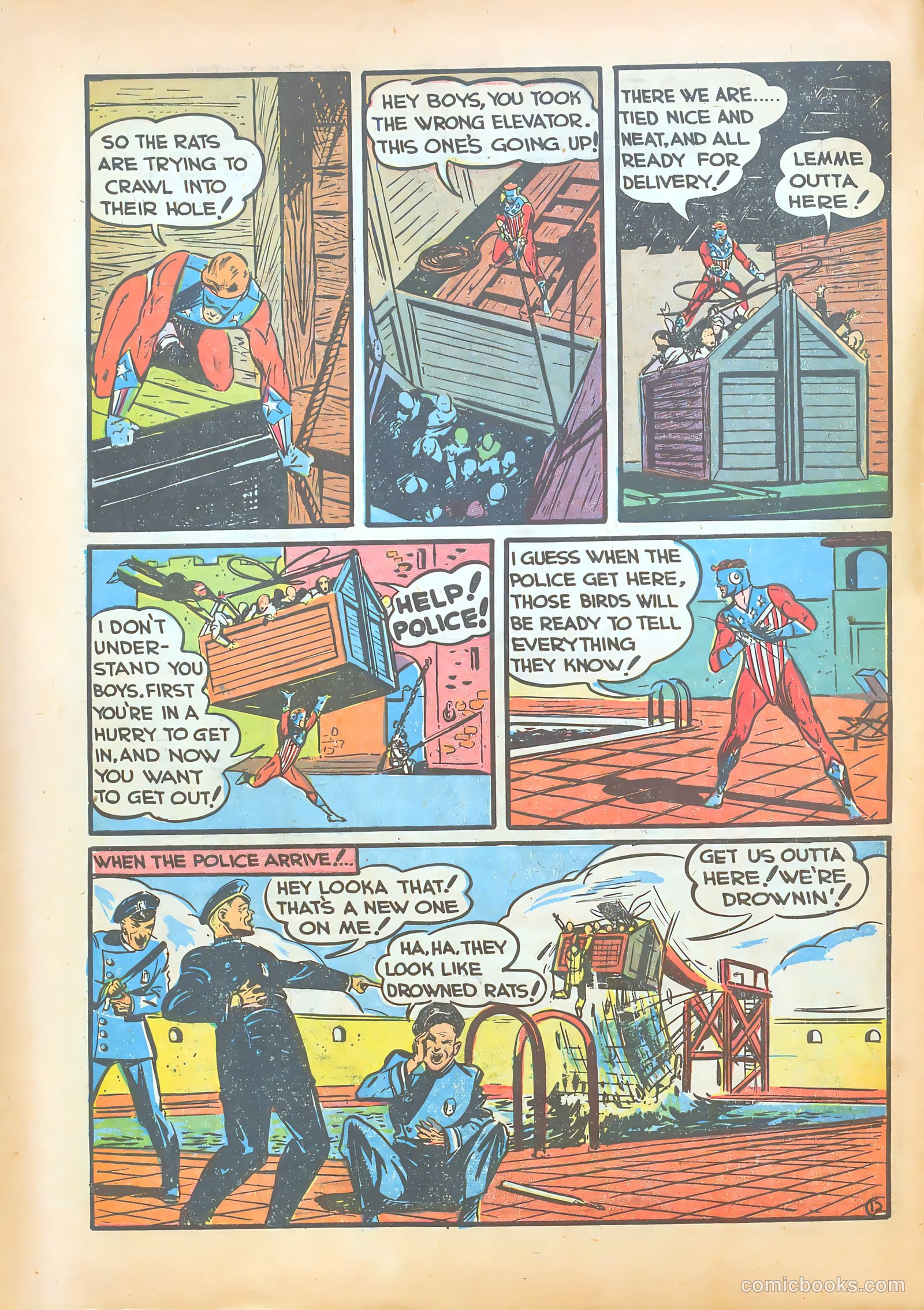 Pep Comics #8 (1940) — page 14 of 68