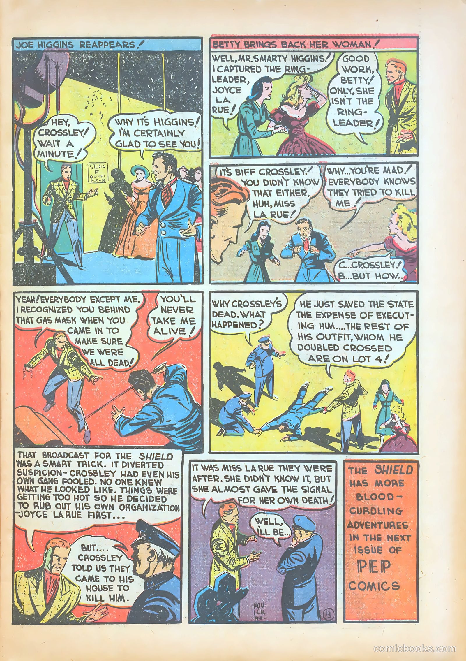 Pep Comics #8 (1940) — page 15 of 68