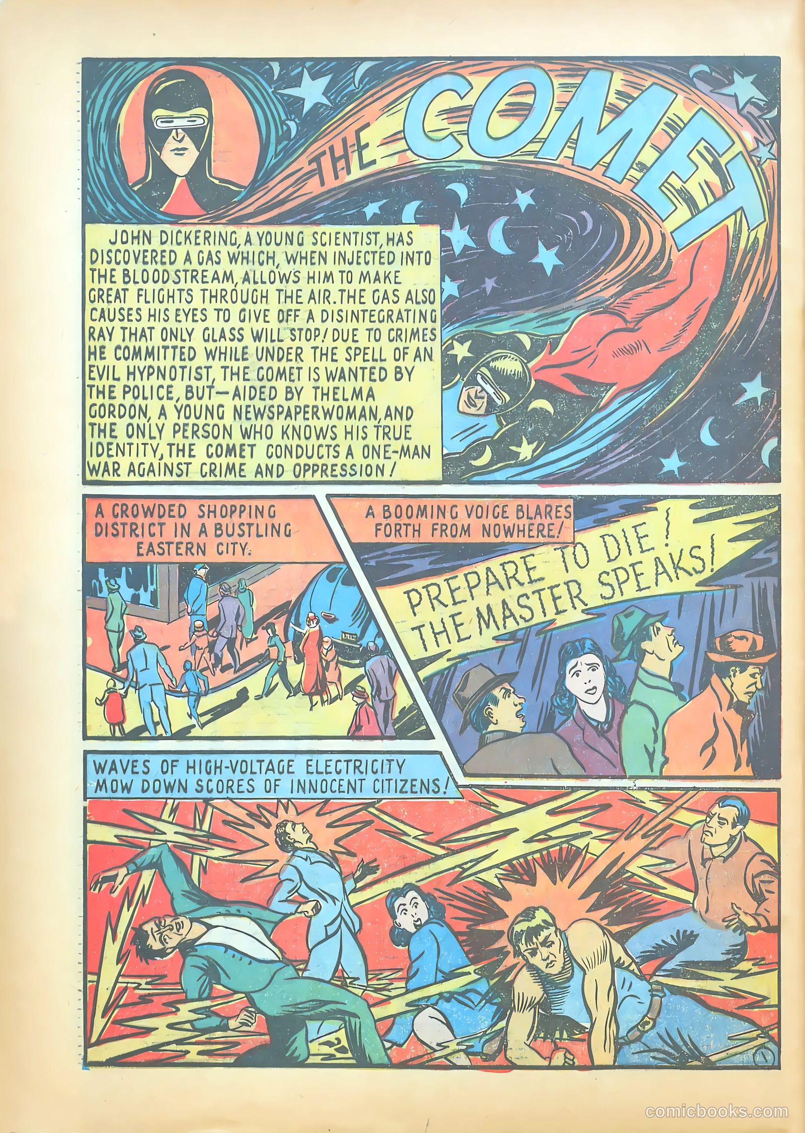 Pep Comics #8 (1940) — page 16 of 68