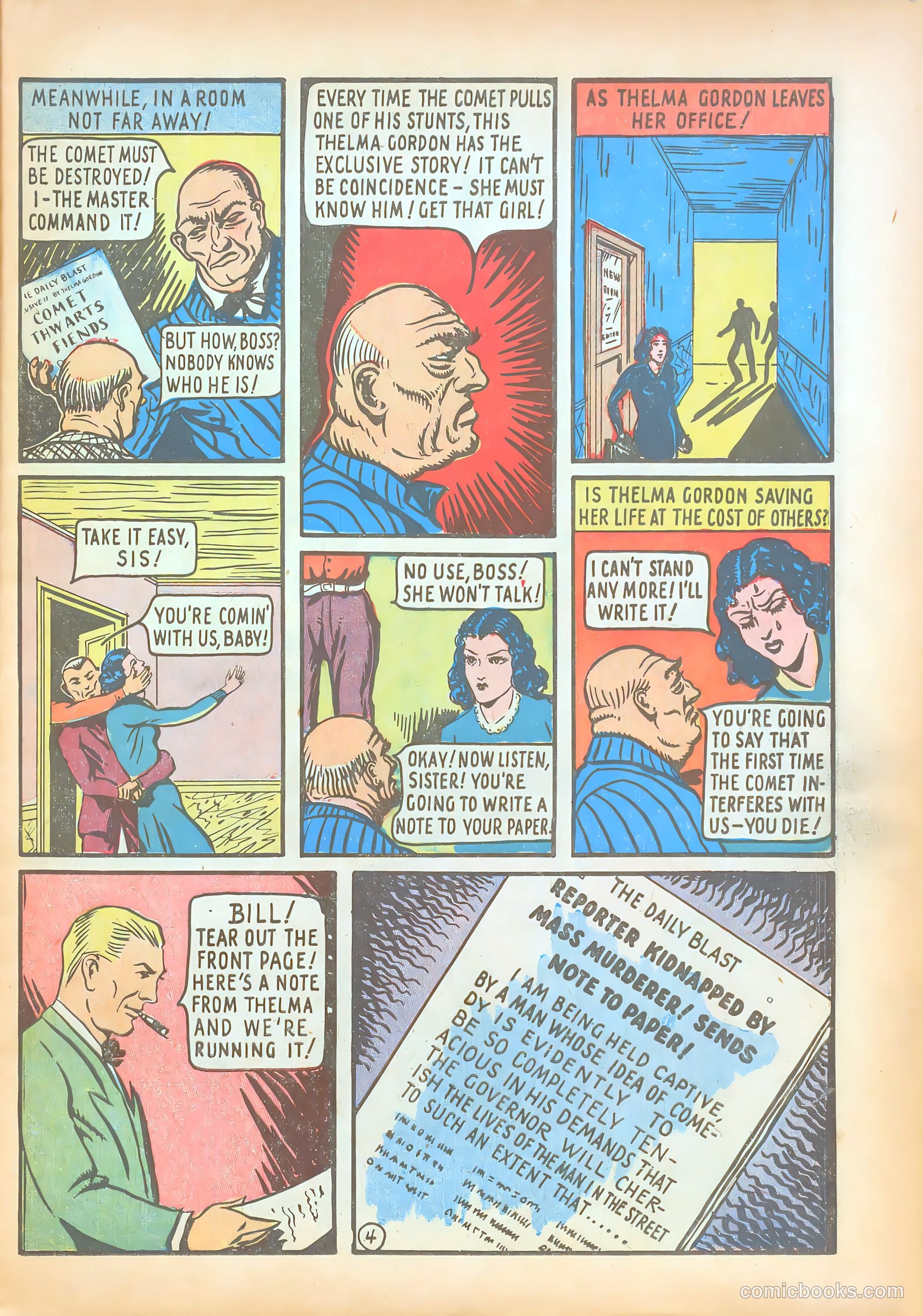 Pep Comics #8 (1940) — page 19 of 68