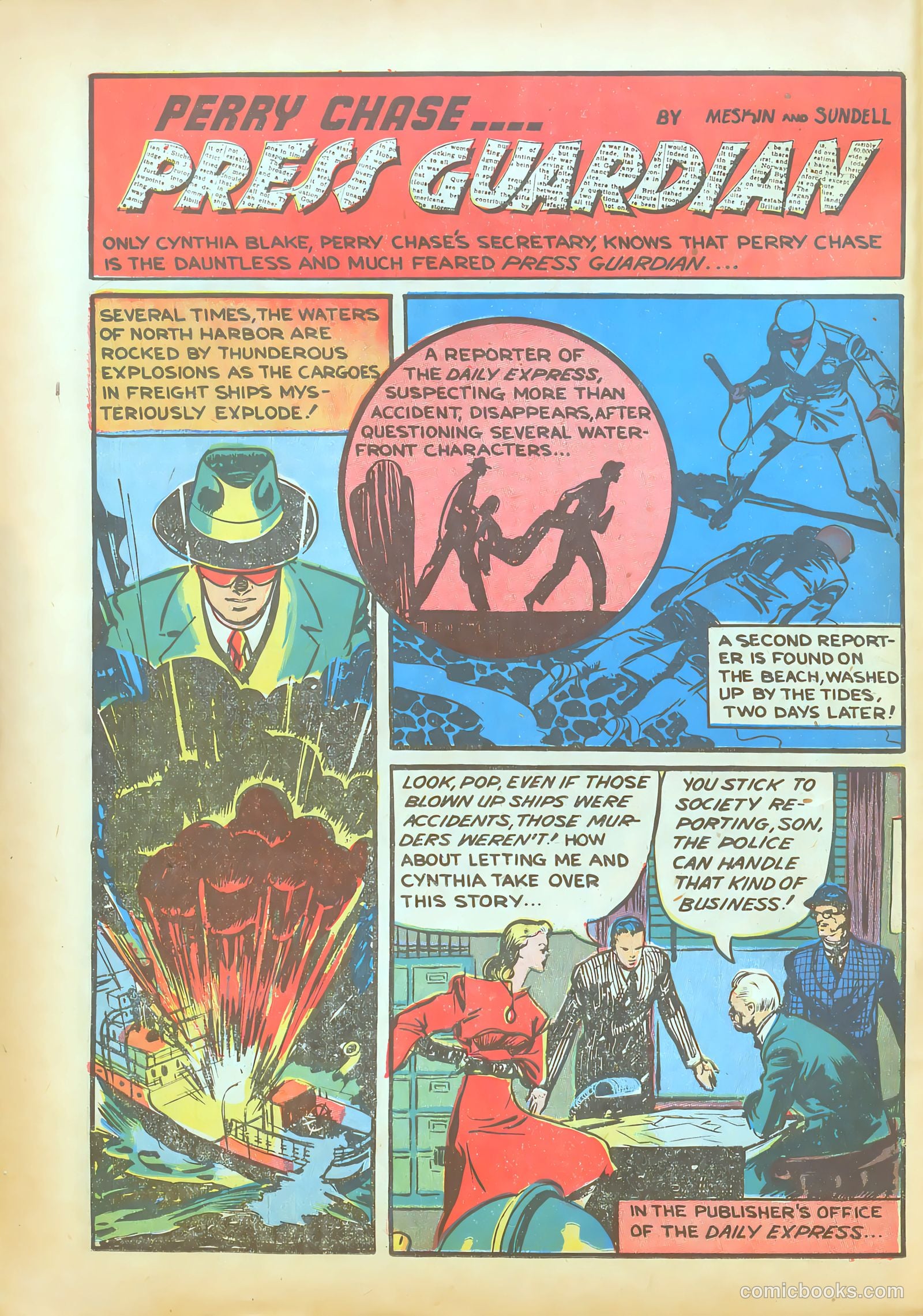 Pep Comics #8 (1940) — page 22 of 68