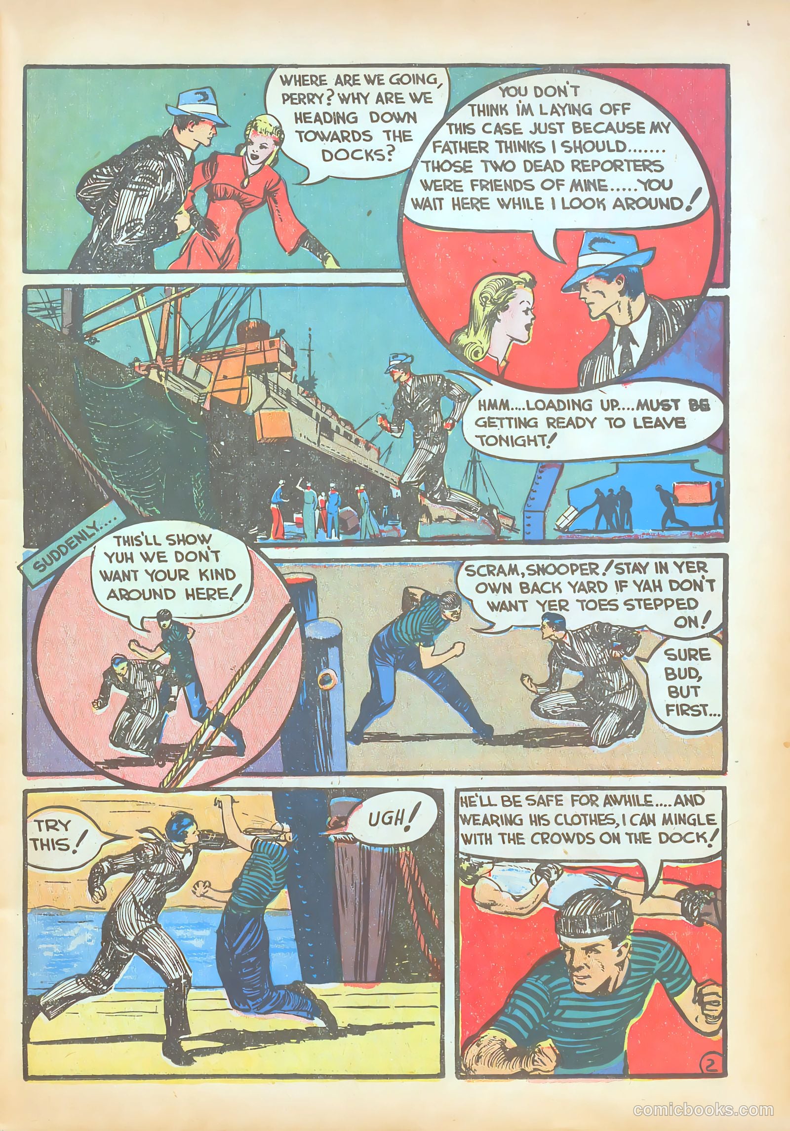 Pep Comics #8 (1940) — page 23 of 68