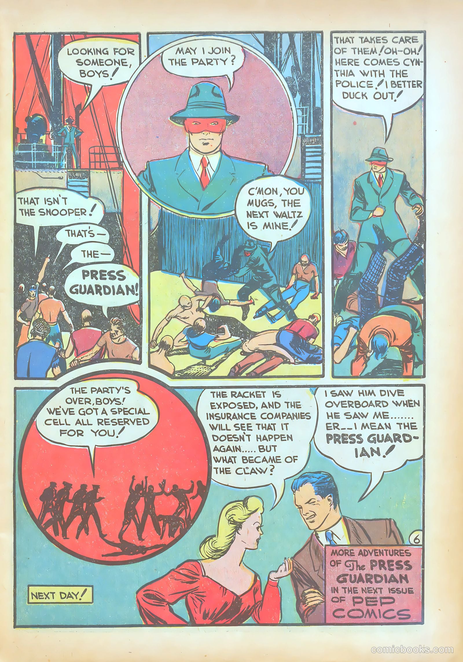 Pep Comics #8 (1940) — page 27 of 68