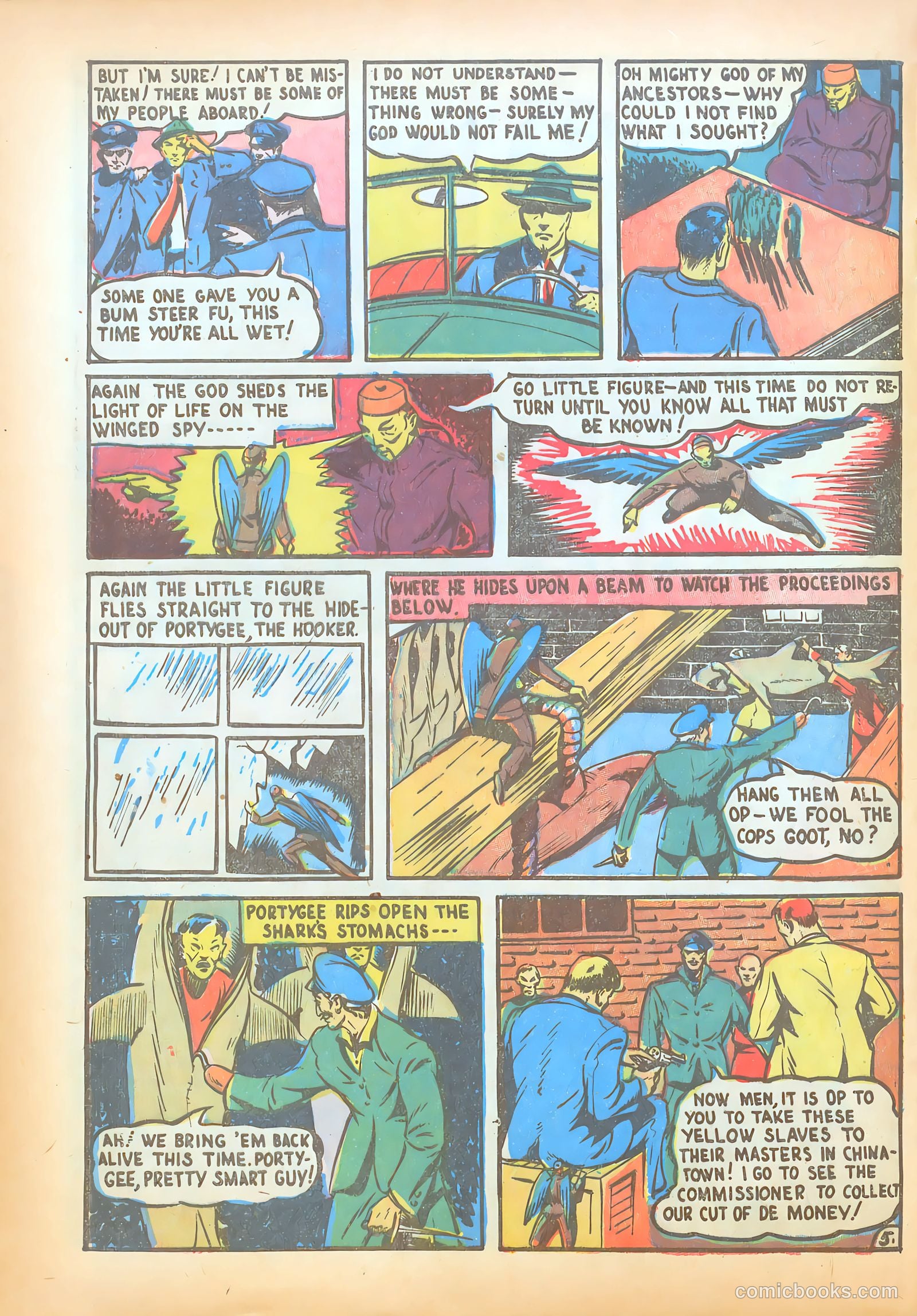 Pep Comics #8 (1940) — page 32 of 68