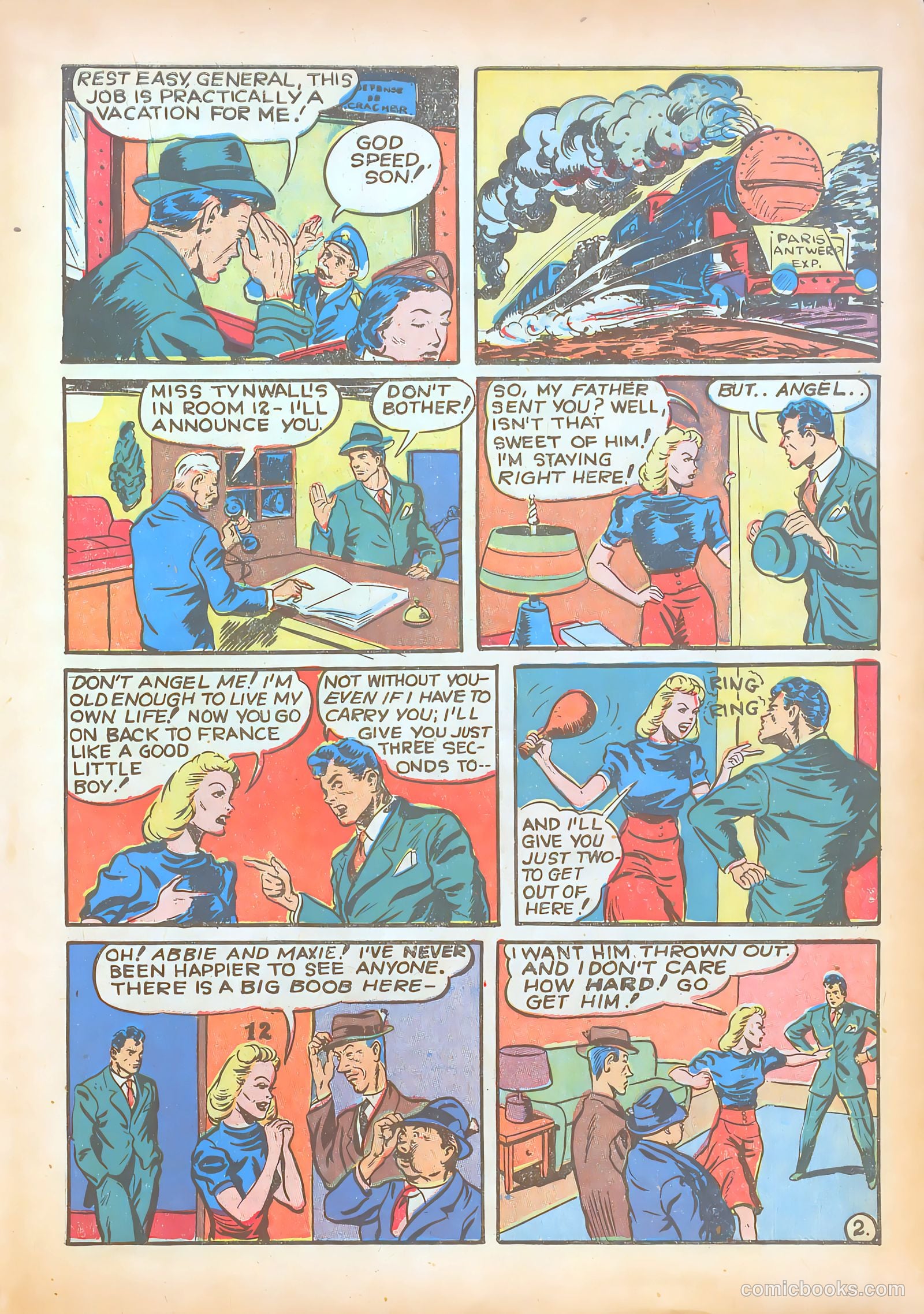 Pep Comics #8 (1940) — page 35 of 68