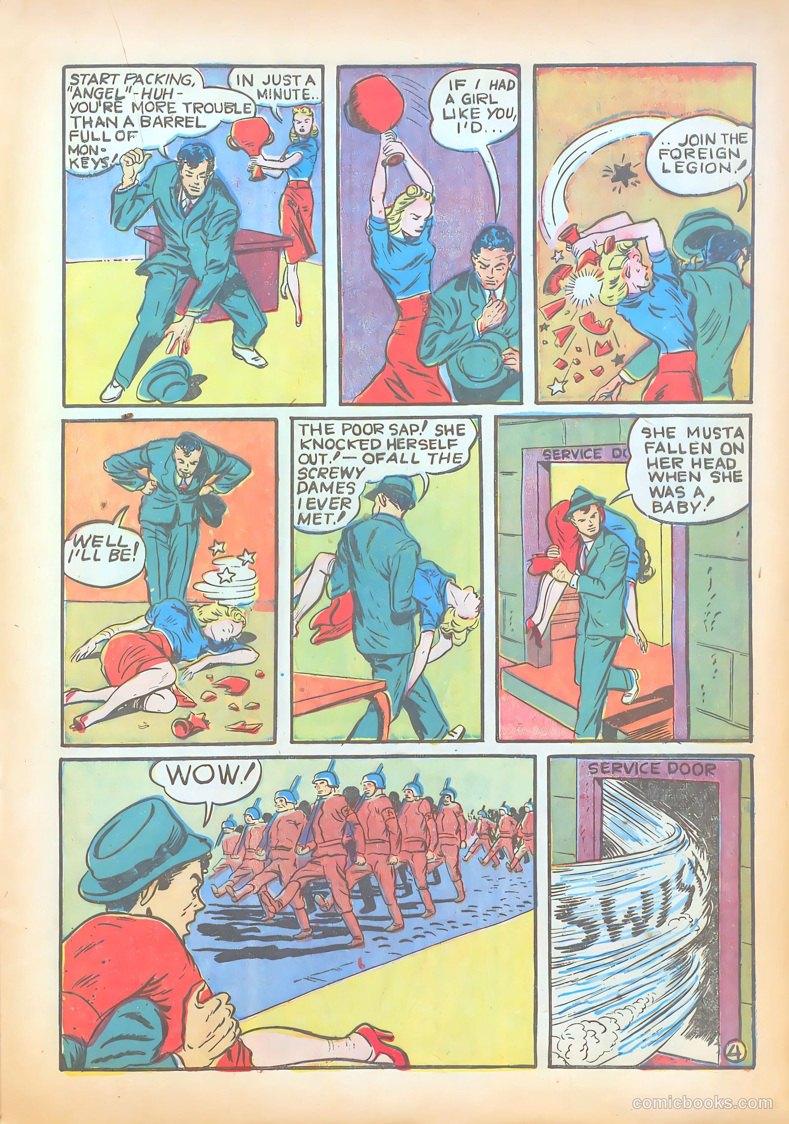 Pep Comics #8 (1940) — page 37 of 68