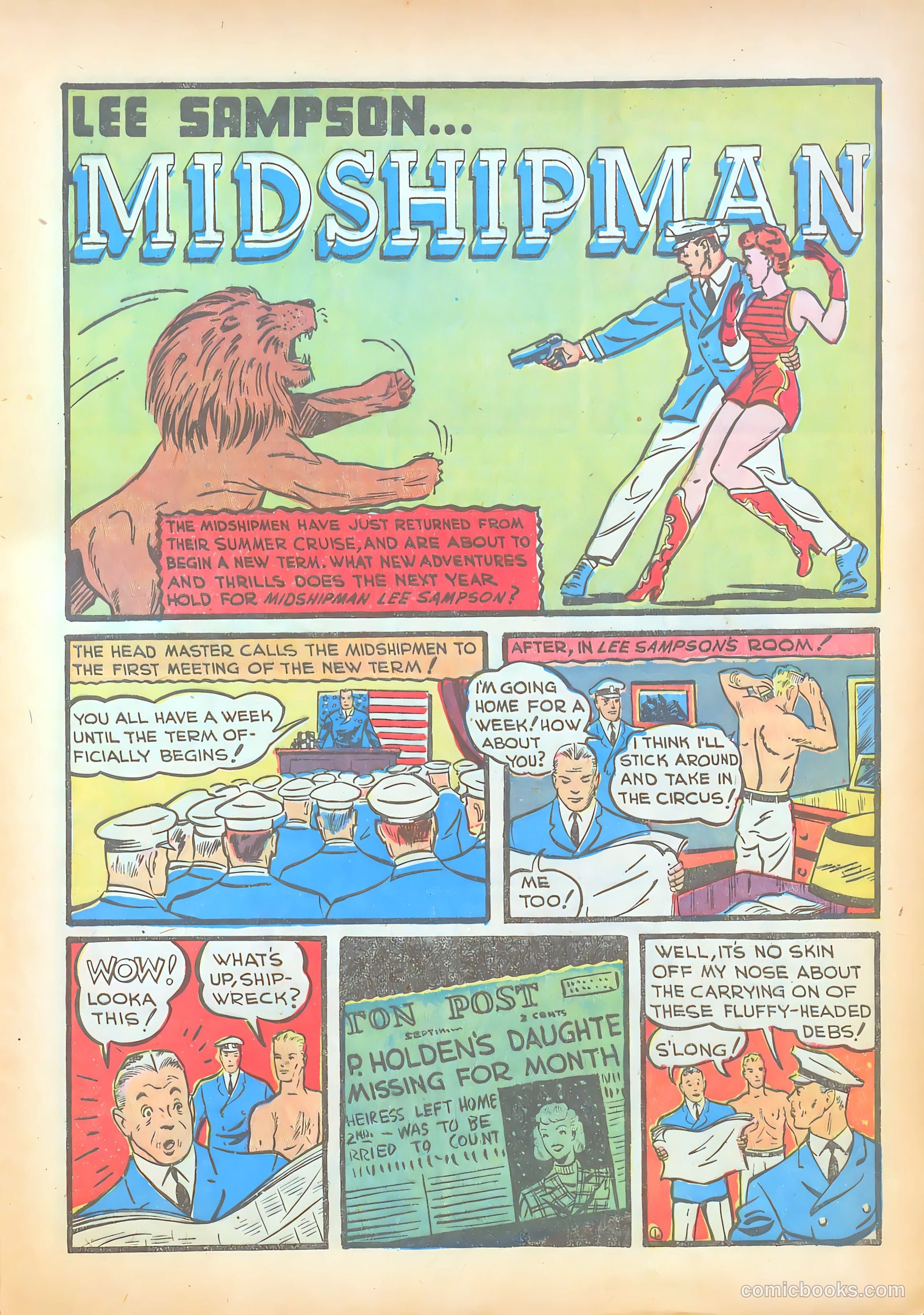 Pep Comics #8 (1940) — page 41 of 68