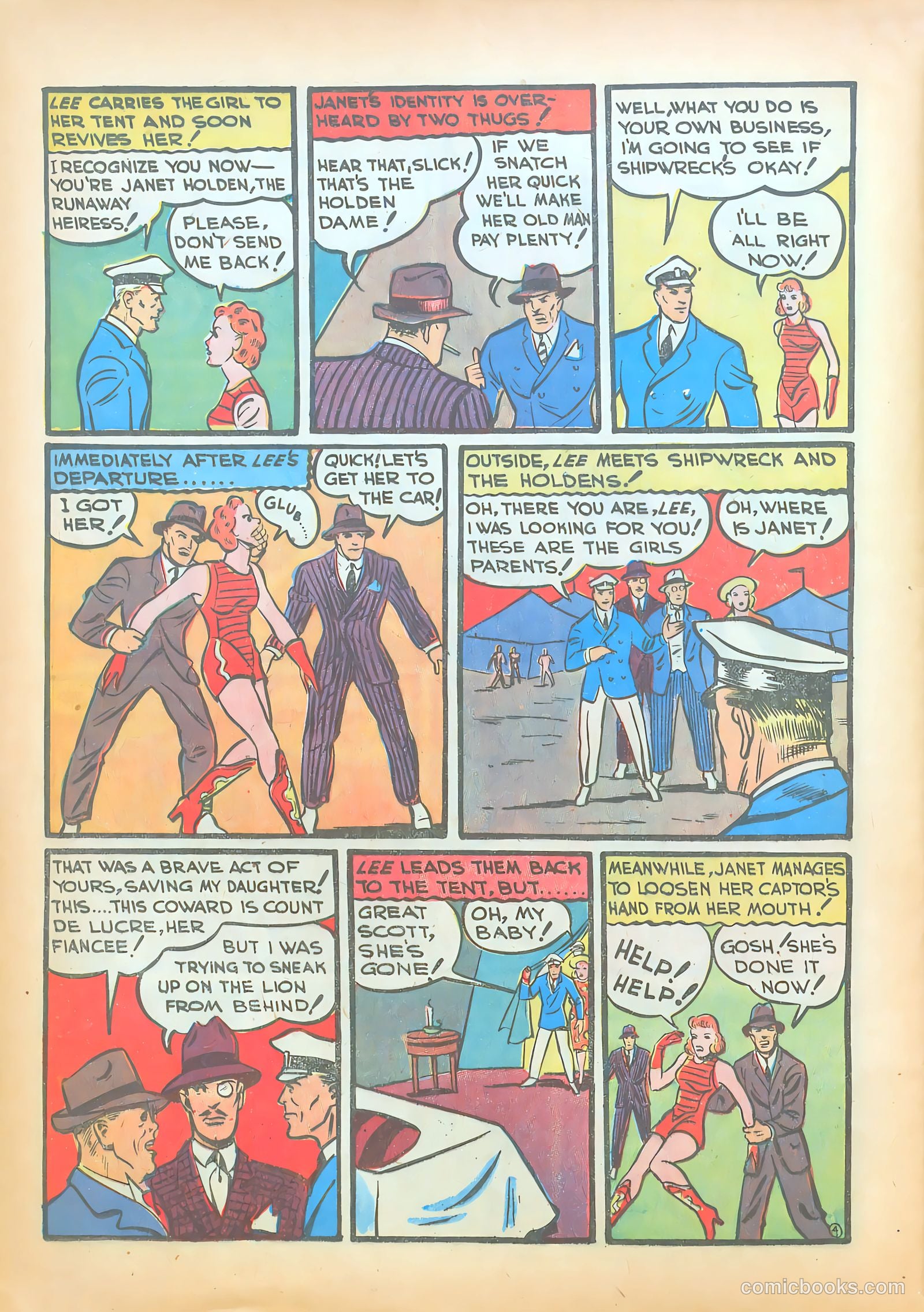 Pep Comics #8 (1940) — page 44 of 68