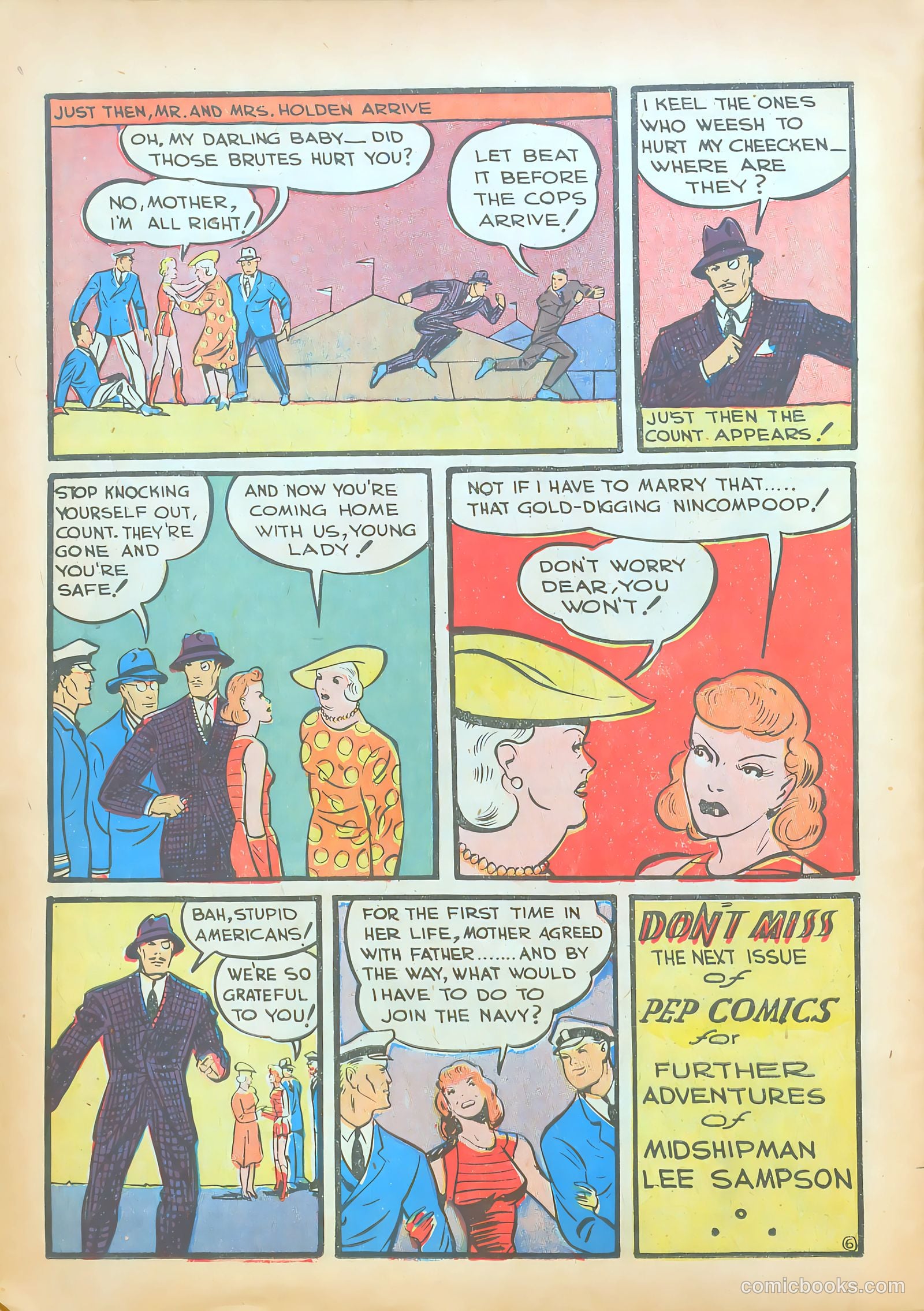 Pep Comics #8 (1940) — page 46 of 68