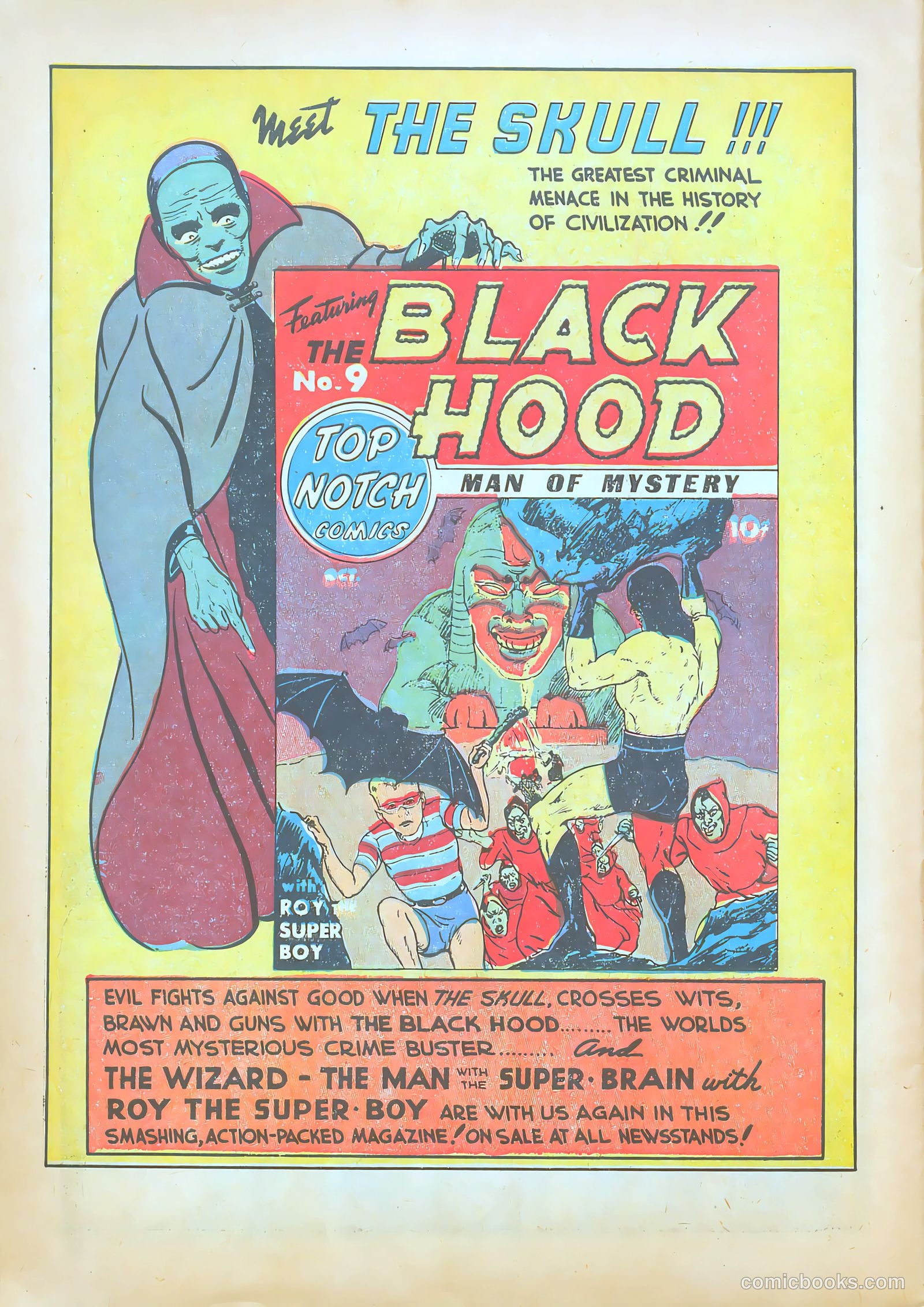 Pep Comics #8 (1940) — page 54 of 68