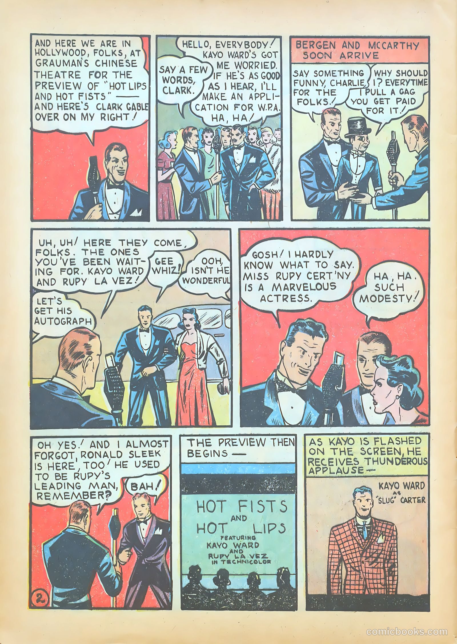 Pep Comics #8 (1940) — page 56 of 68