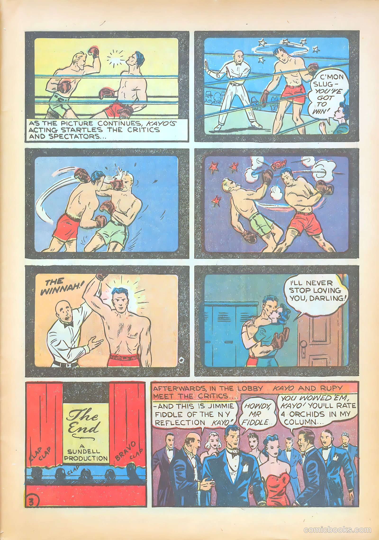 Pep Comics #8 (1940) — page 57 of 68