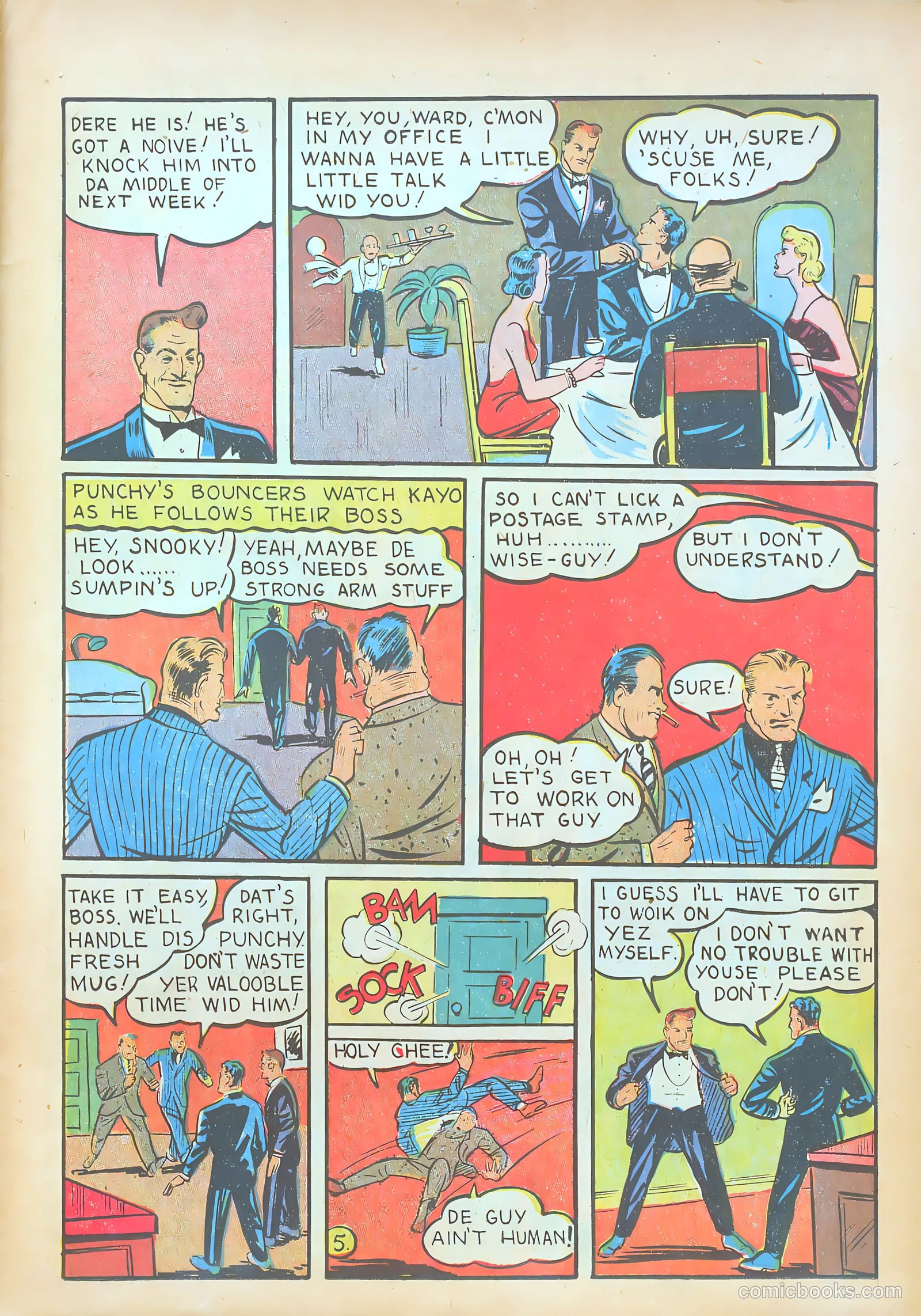 Pep Comics #8 (1940) — page 59 of 68