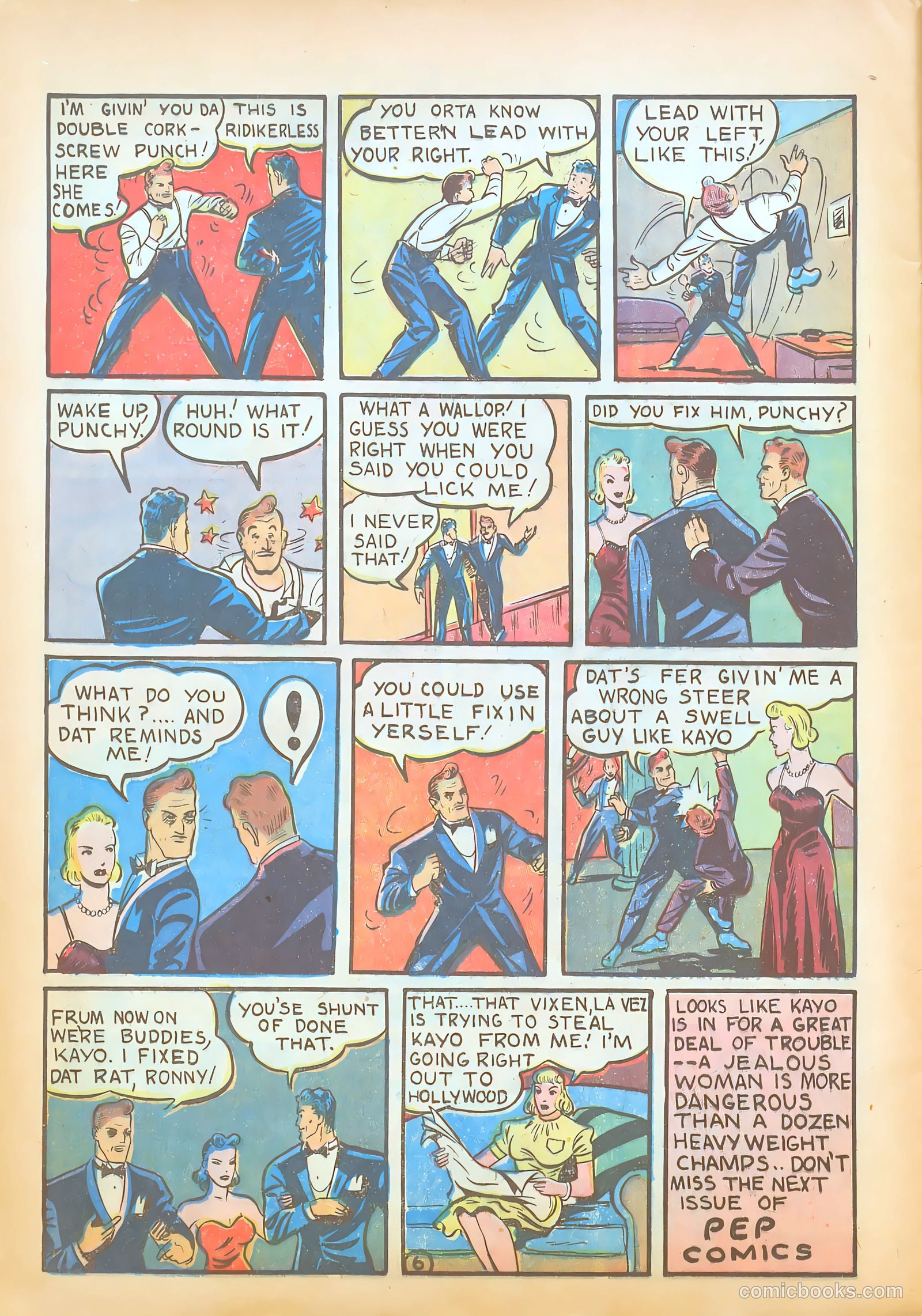 Pep Comics #8 (1940) — page 60 of 68