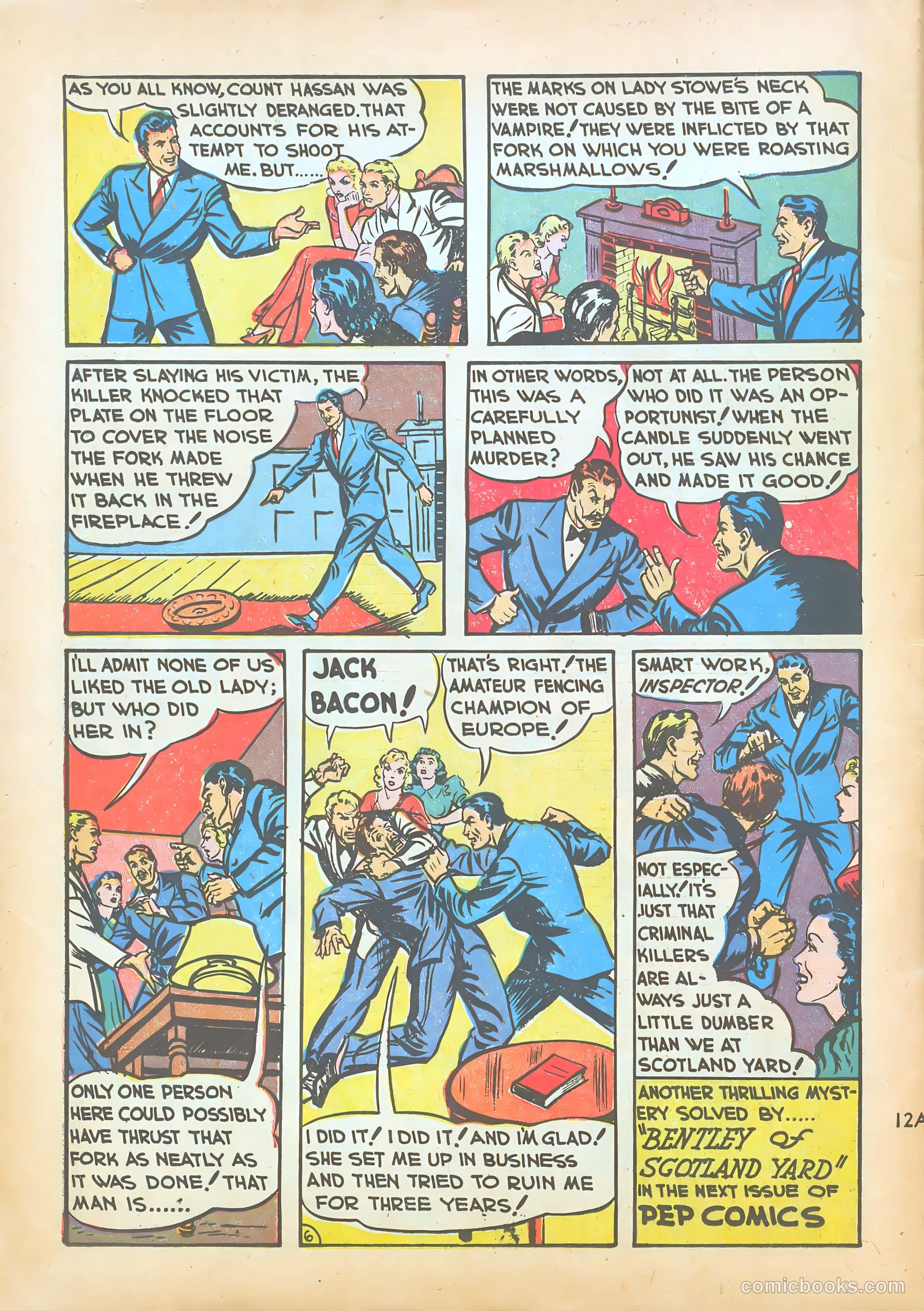 Pep Comics #8 (1940) — page 66 of 68