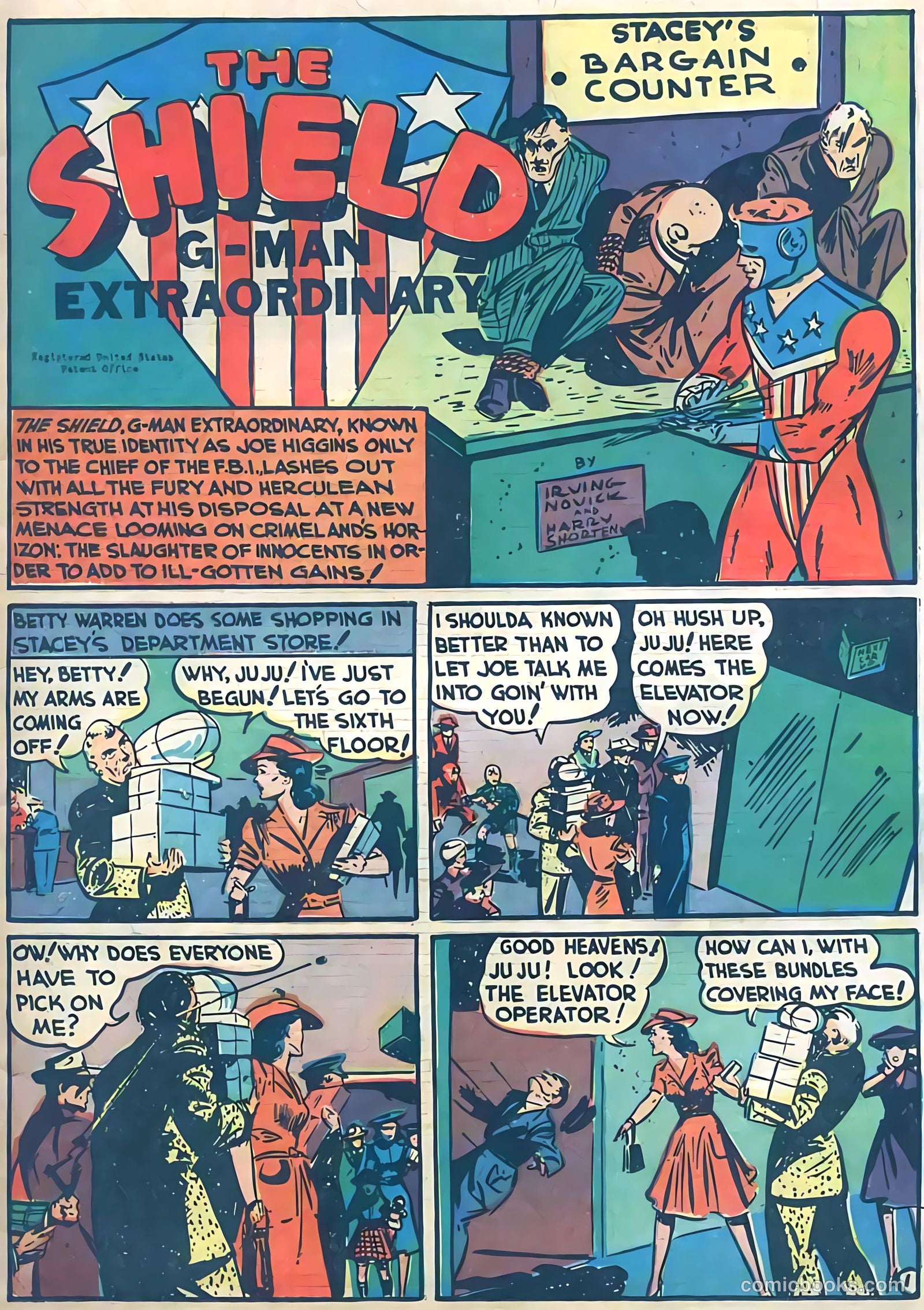 Pep Comics #9 (1940) — page 3 of 68