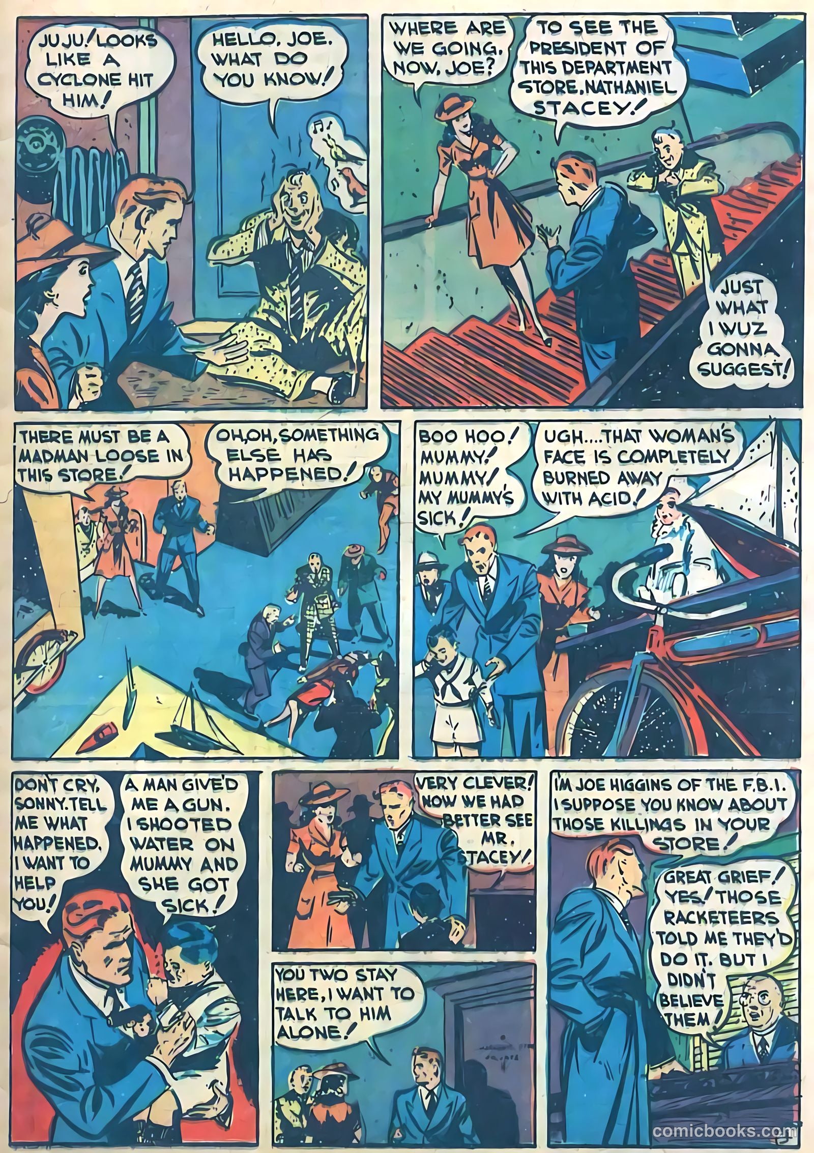 Pep Comics #9 (1940) — page 5 of 68