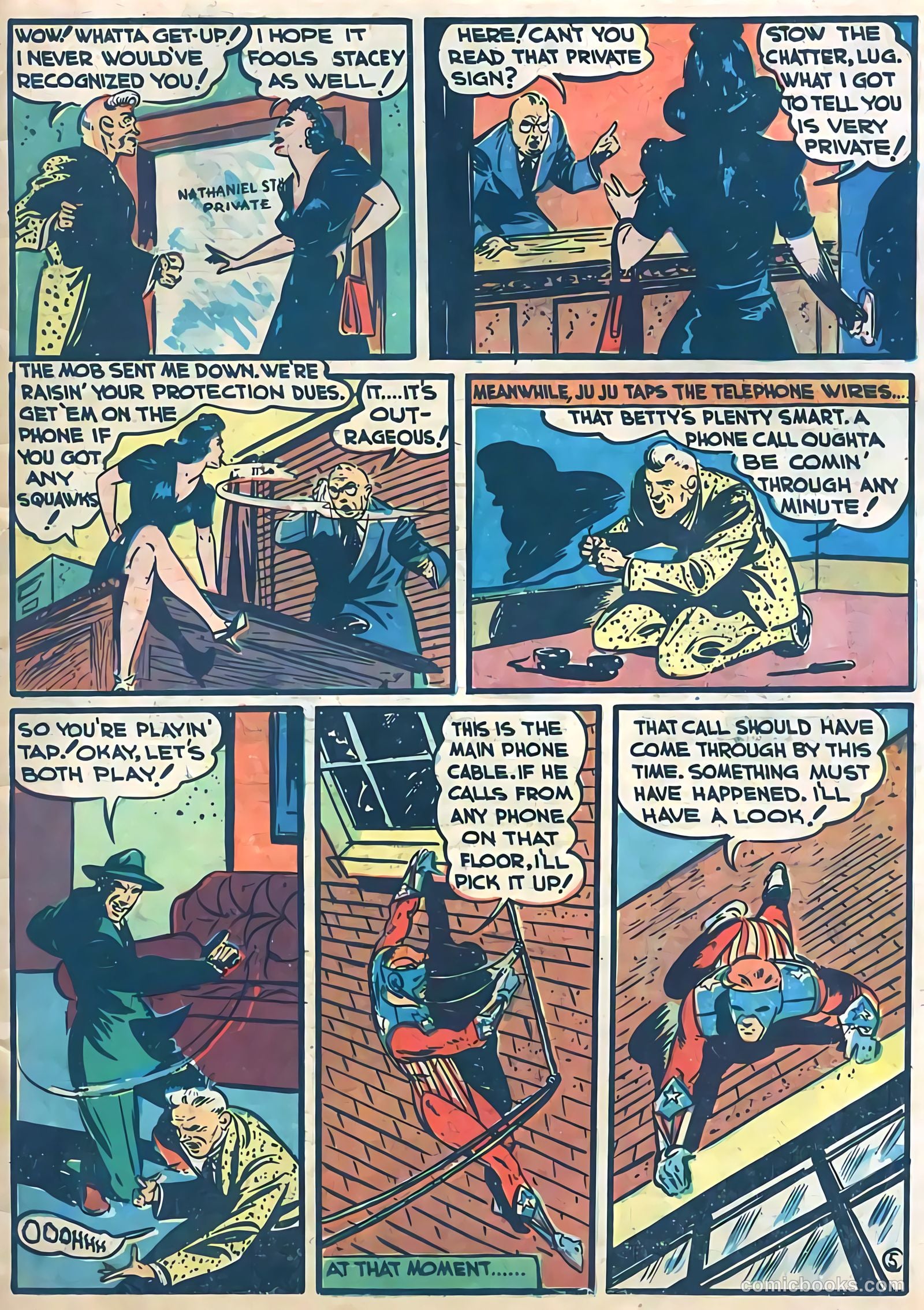 Pep Comics #9 (1940) — page 7 of 68