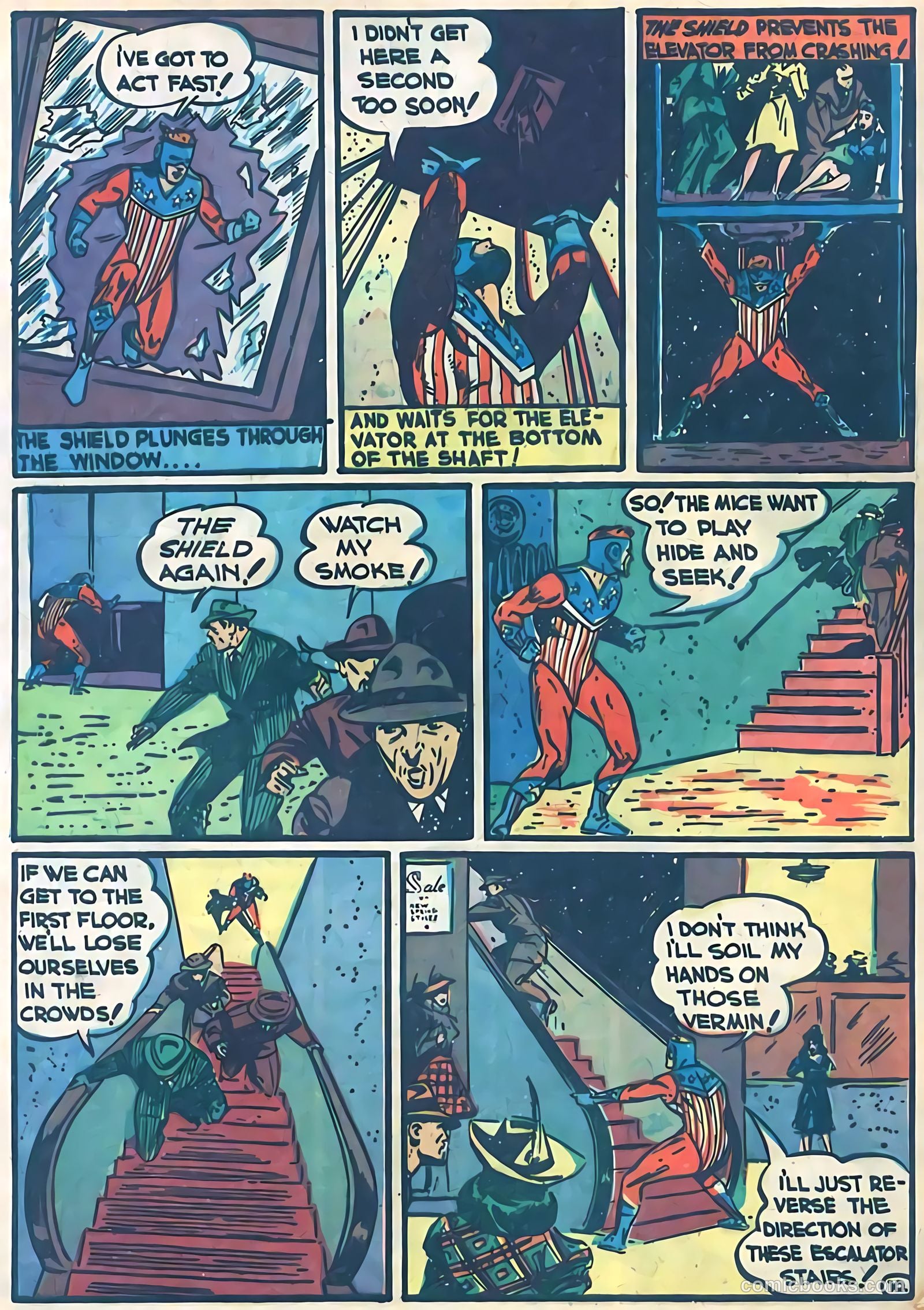 Pep Comics #9 (1940) — page 12 of 68