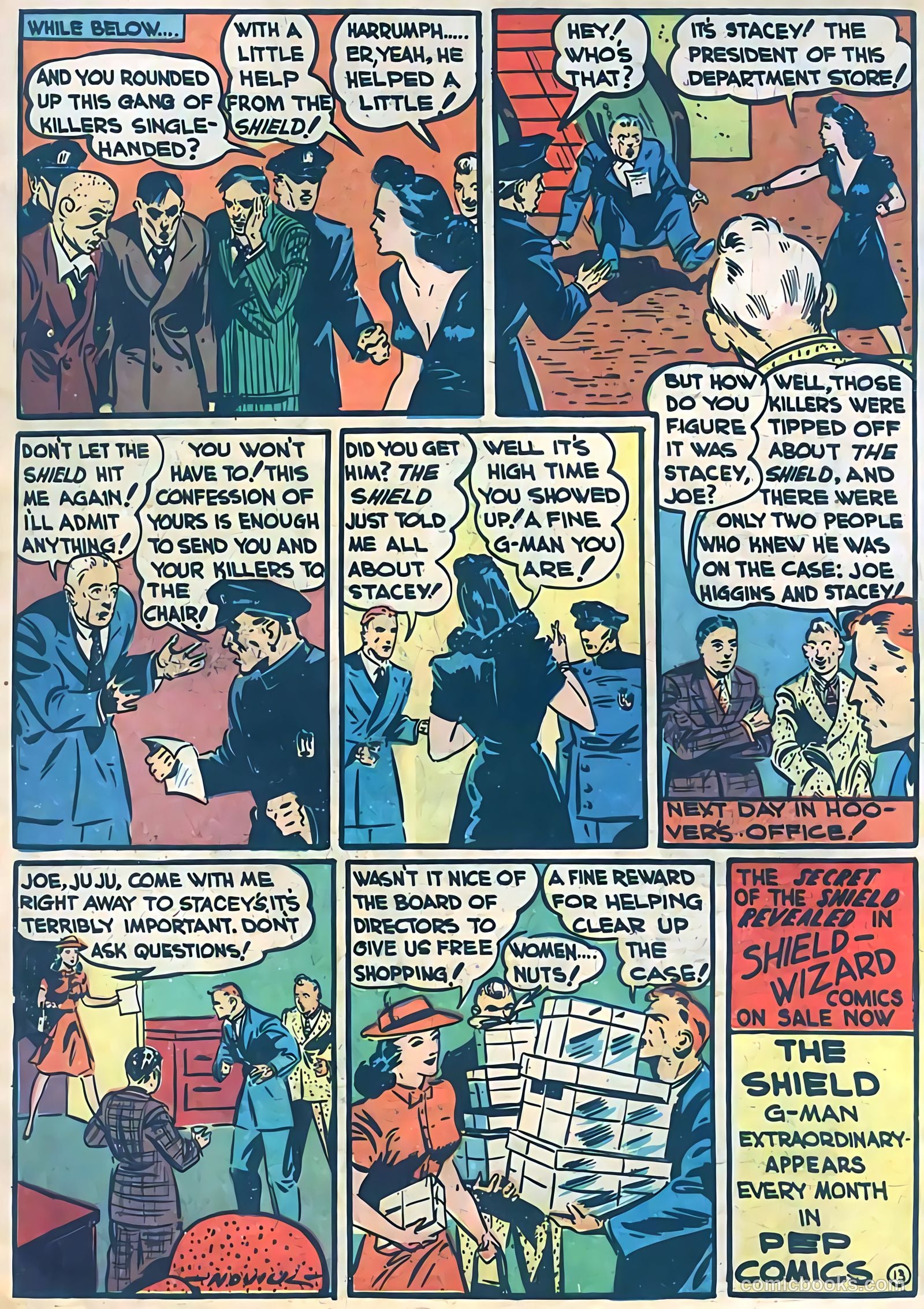 Pep Comics #9 (1940) — page 15 of 68