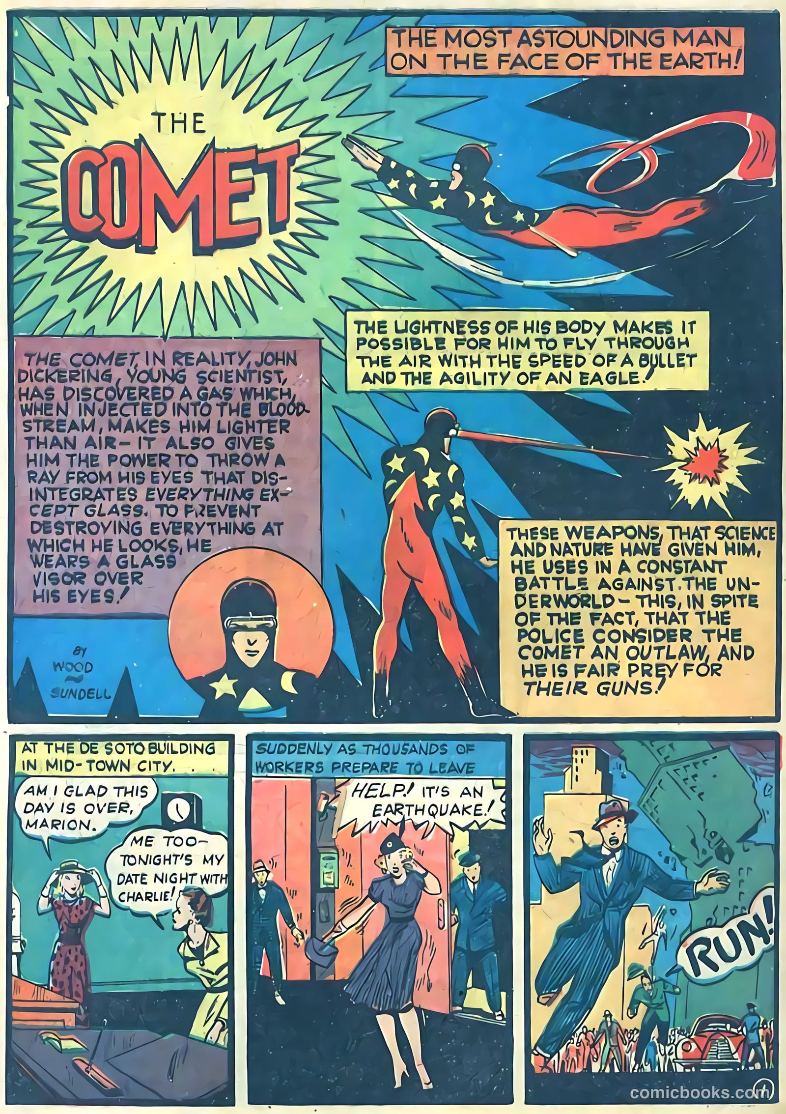 Pep Comics #9 (1940) — page 16 of 68