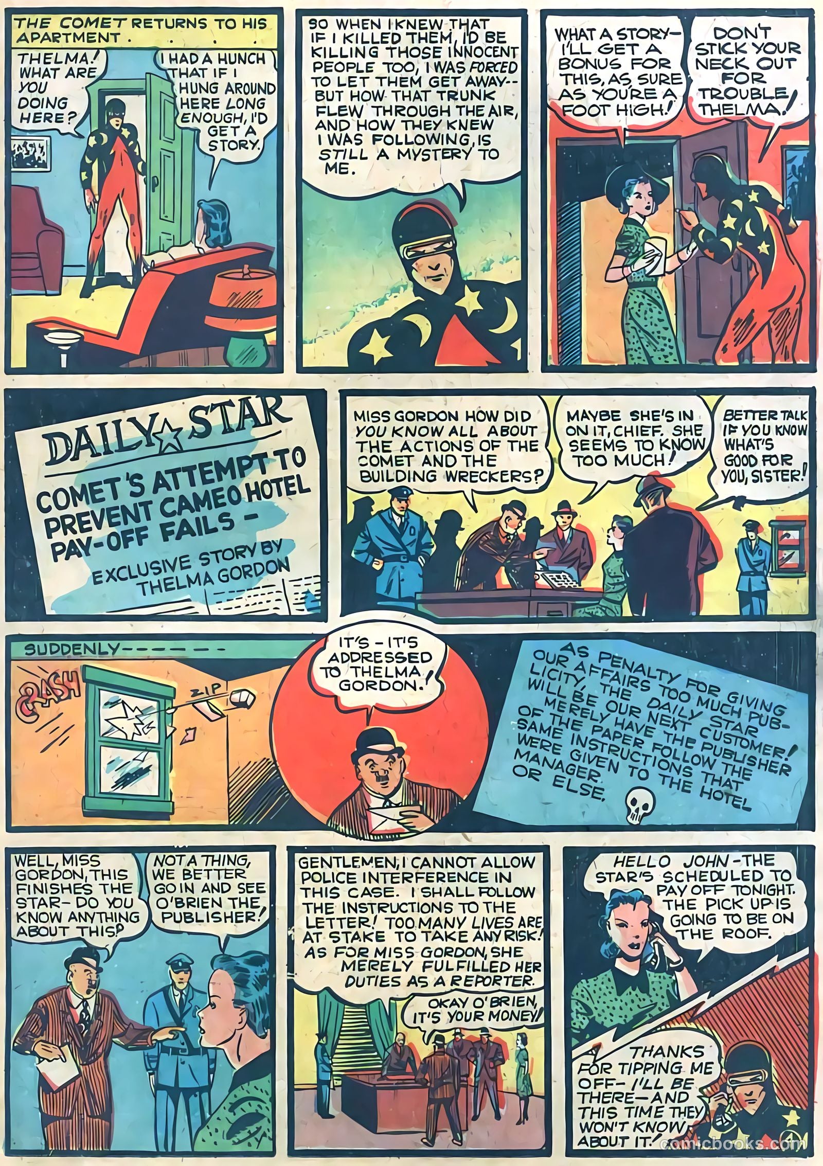 Pep Comics #9 (1940) — page 19 of 68