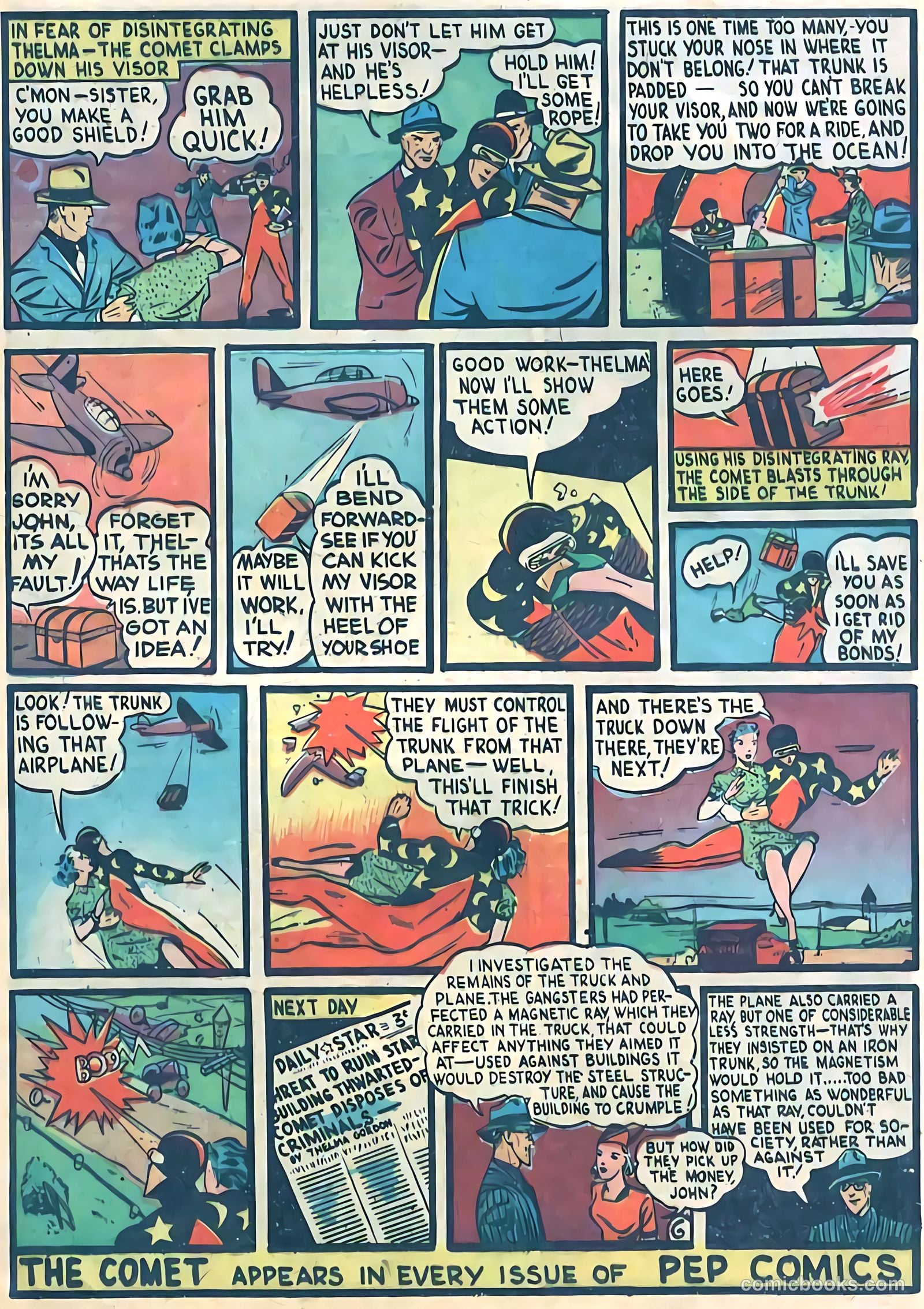 Pep Comics #9 (1940) — page 21 of 68