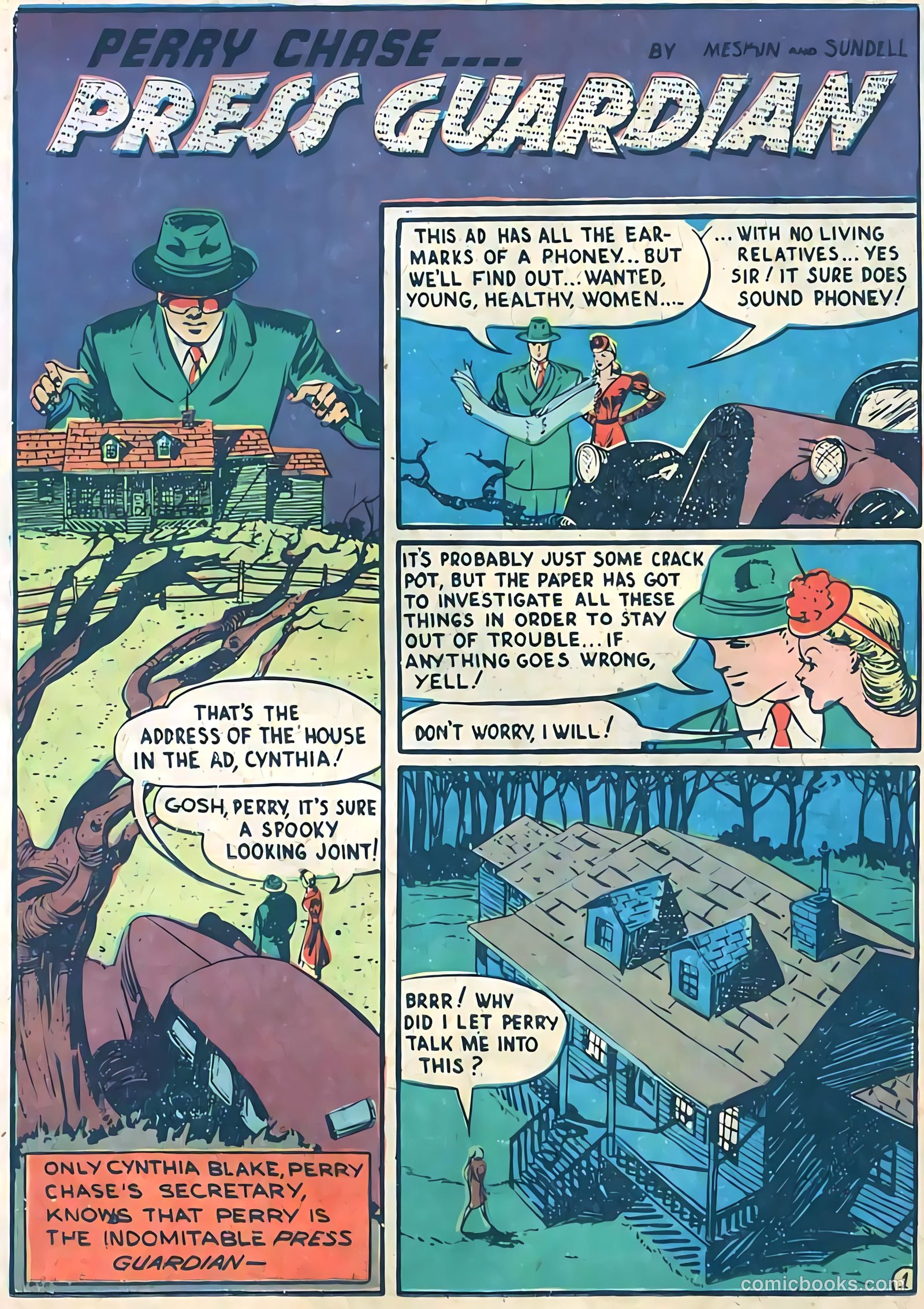 Pep Comics #9 (1940) — page 22 of 68
